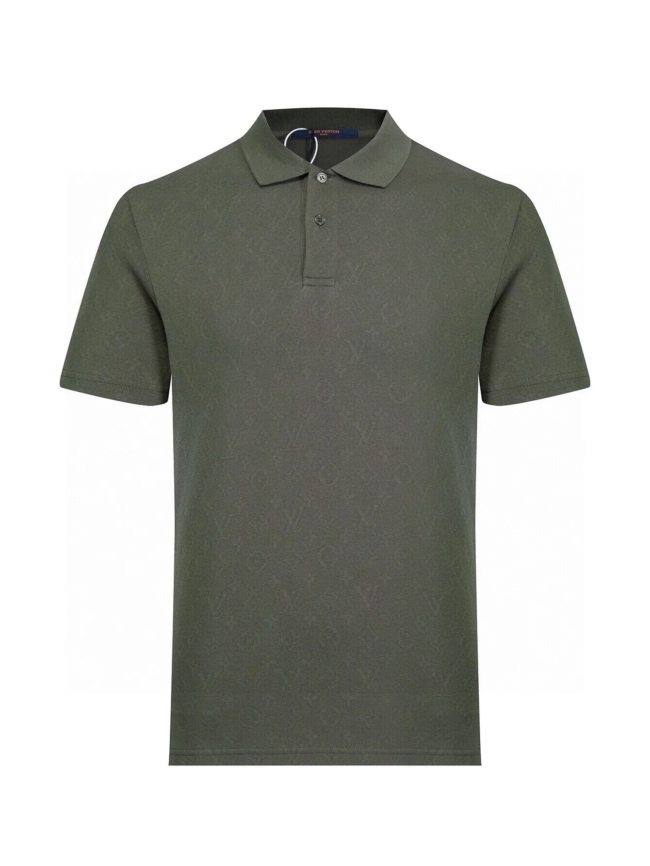 Monogram Jacquard Cotton-Blend Polo Shirt D14516227