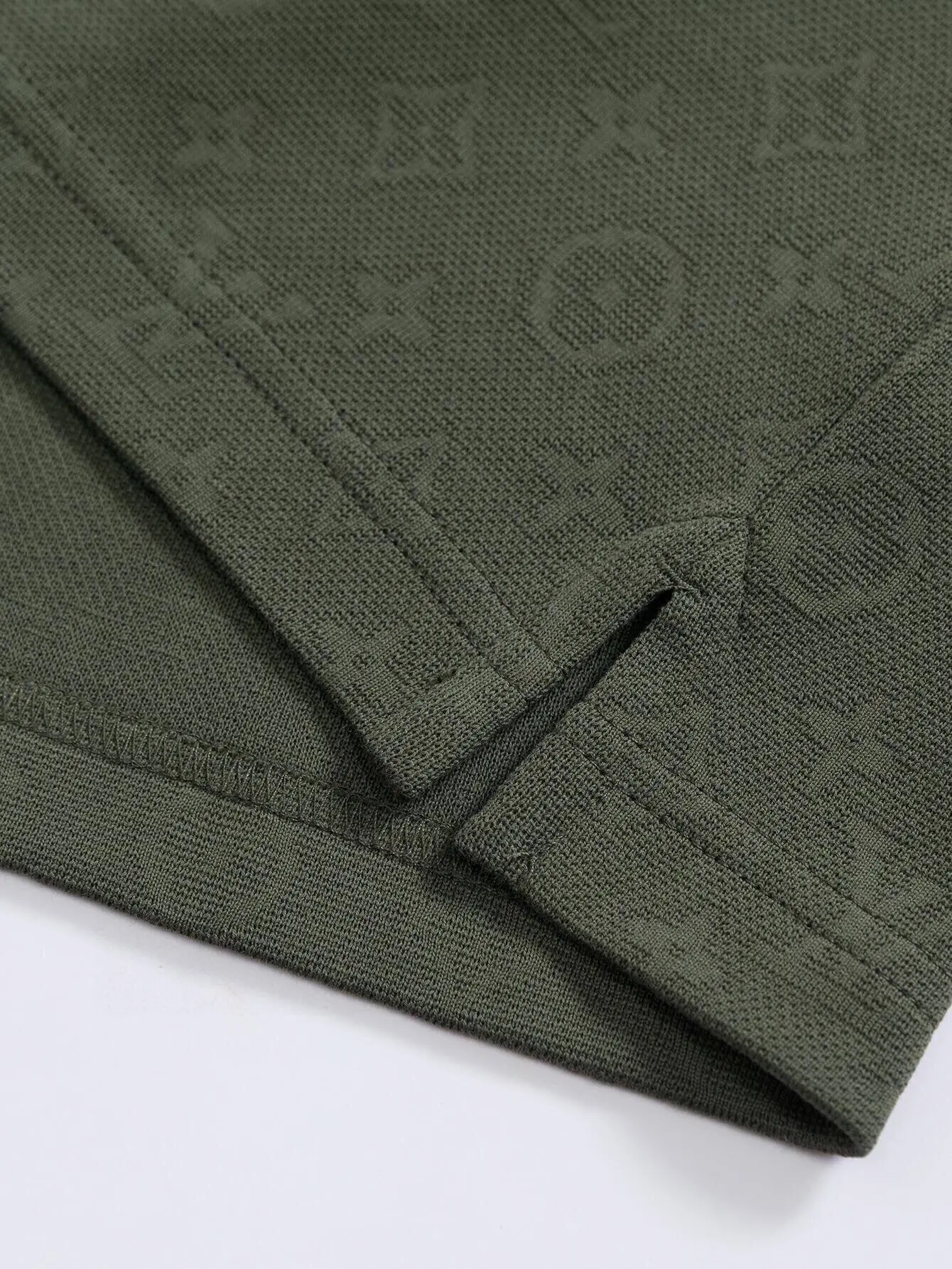 Monogram Jacquard Cotton-Blend Polo Shirt D14516227 — view 6