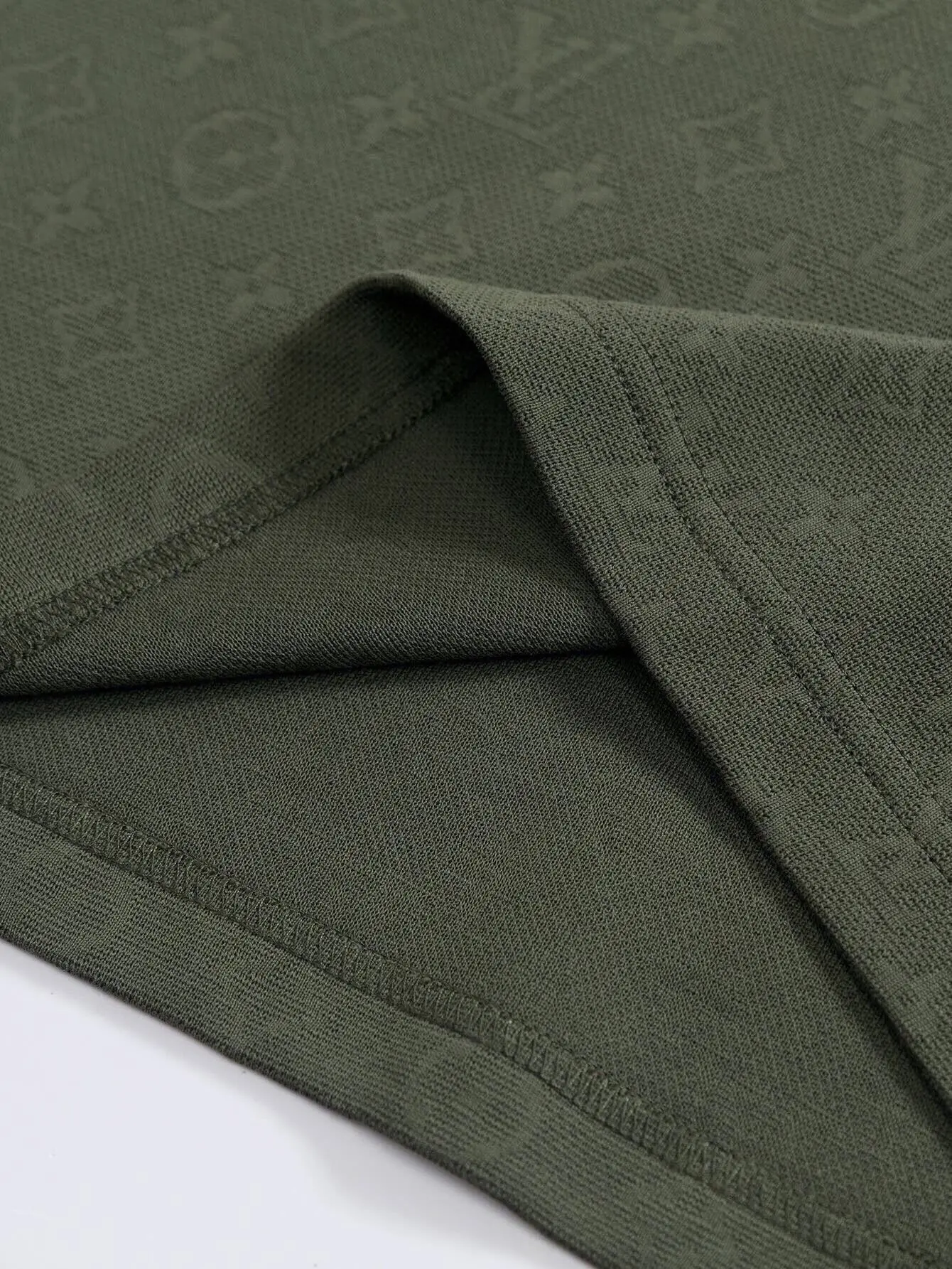 Monogram Jacquard Cotton-Blend Polo Shirt D14516227 — view 7