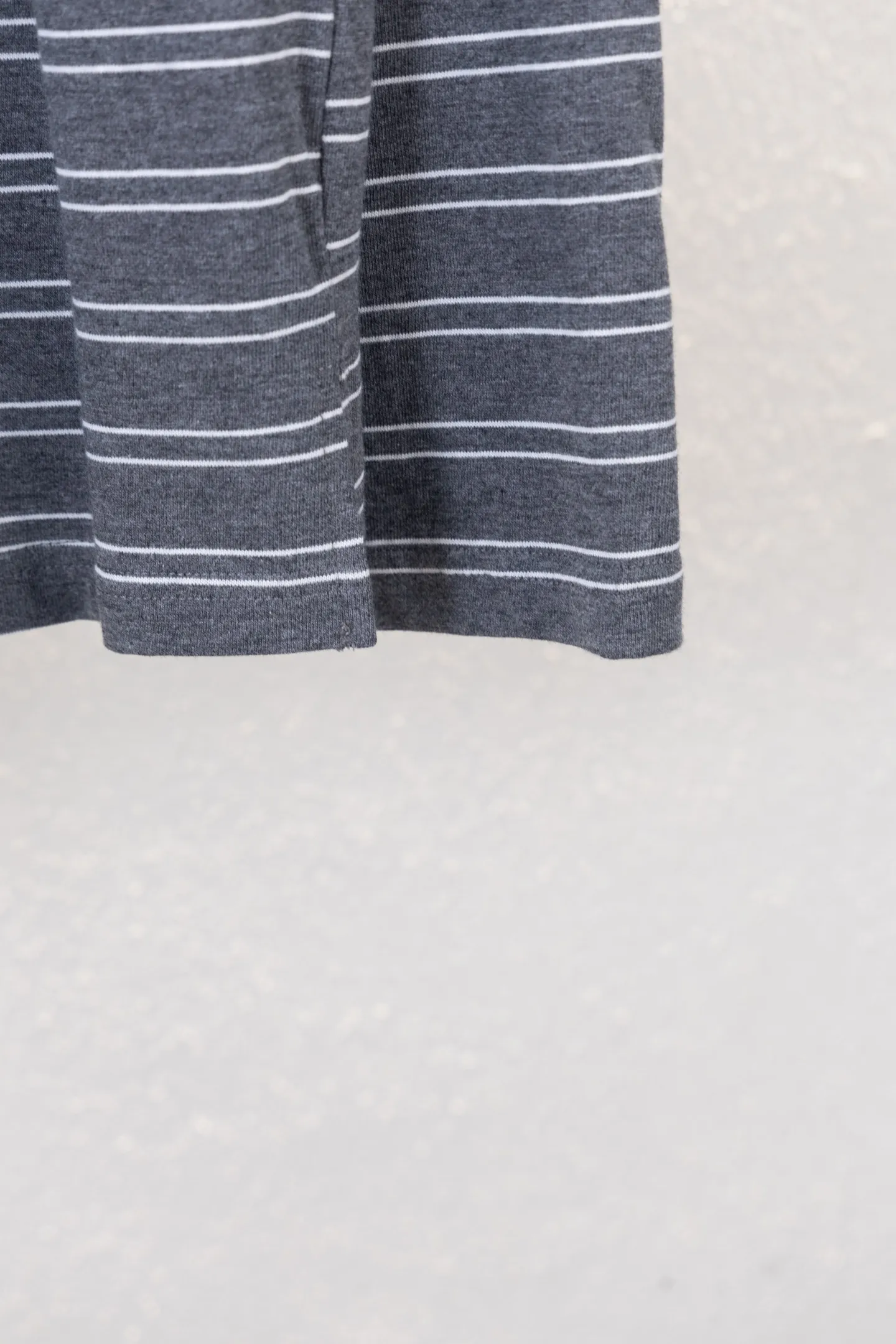 Striped Cotton Long-Sleeved Polo Shirt D14812663 — view 6