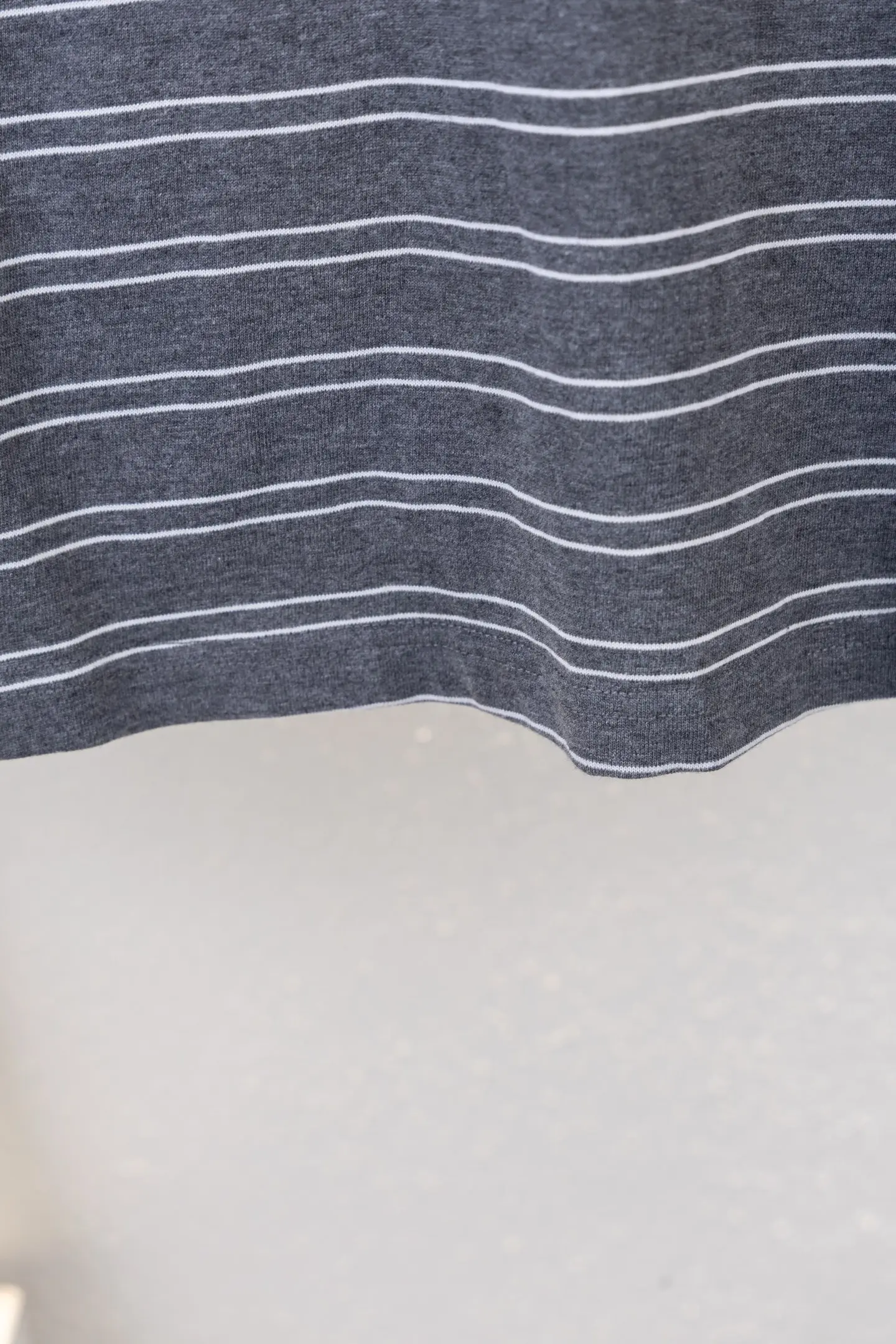 Striped Cotton Long-Sleeved Polo Shirt D14812663 — view 7