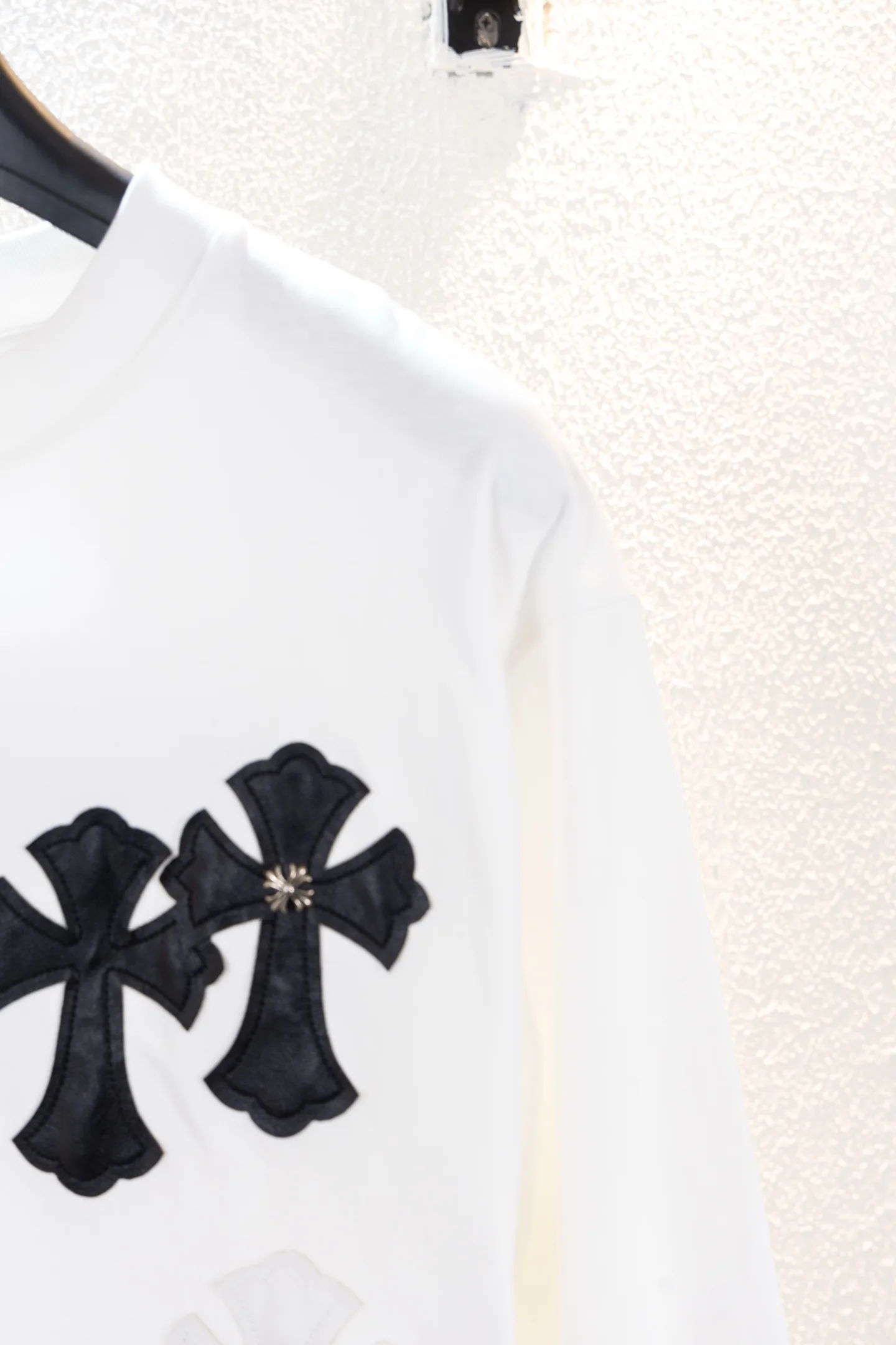 Cross Patch Embroidered Cotton Sweatshirt D14812642 — view 6