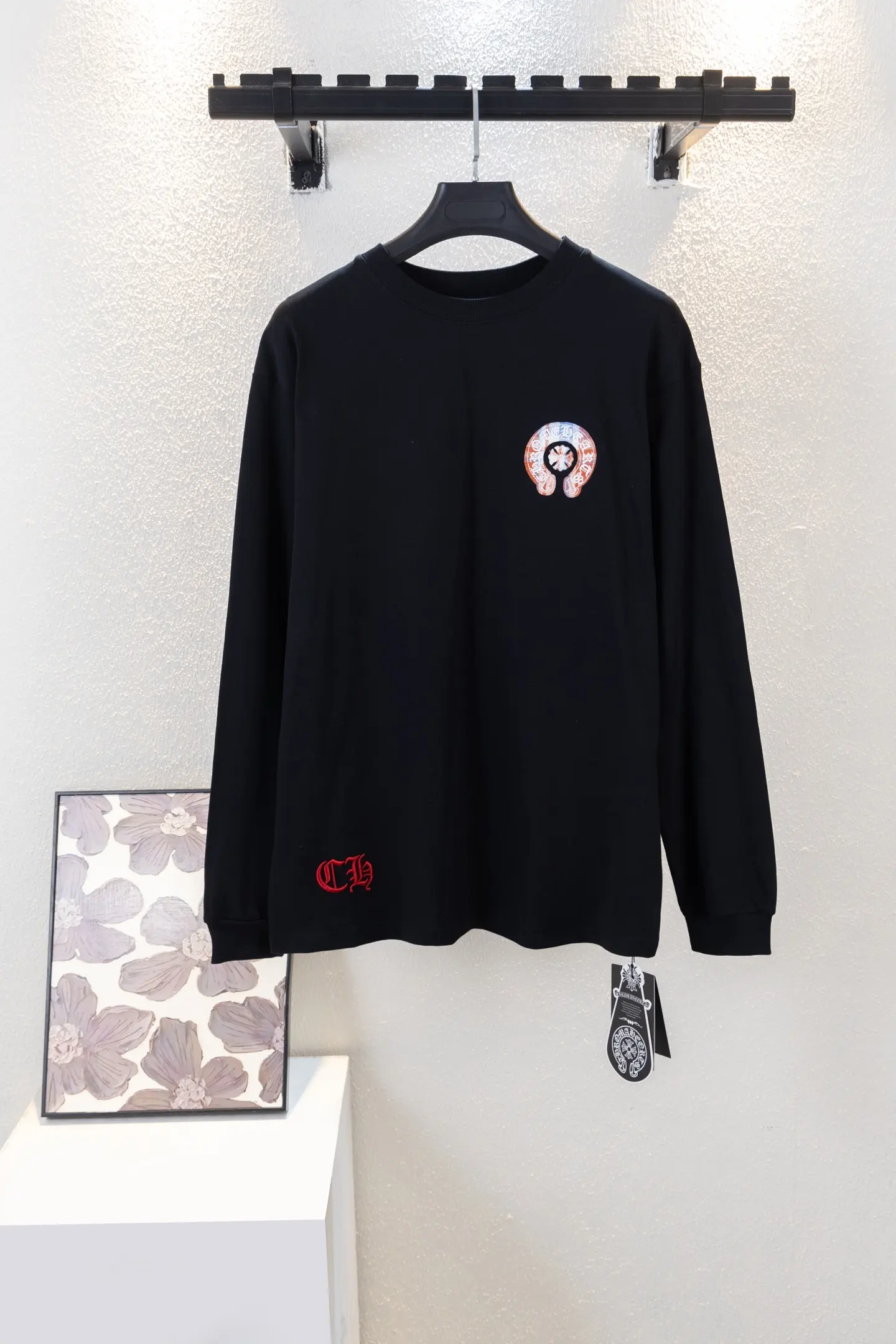 Logo-Print Cotton-Jersey Long-Sleeve T-Shirt D14812600