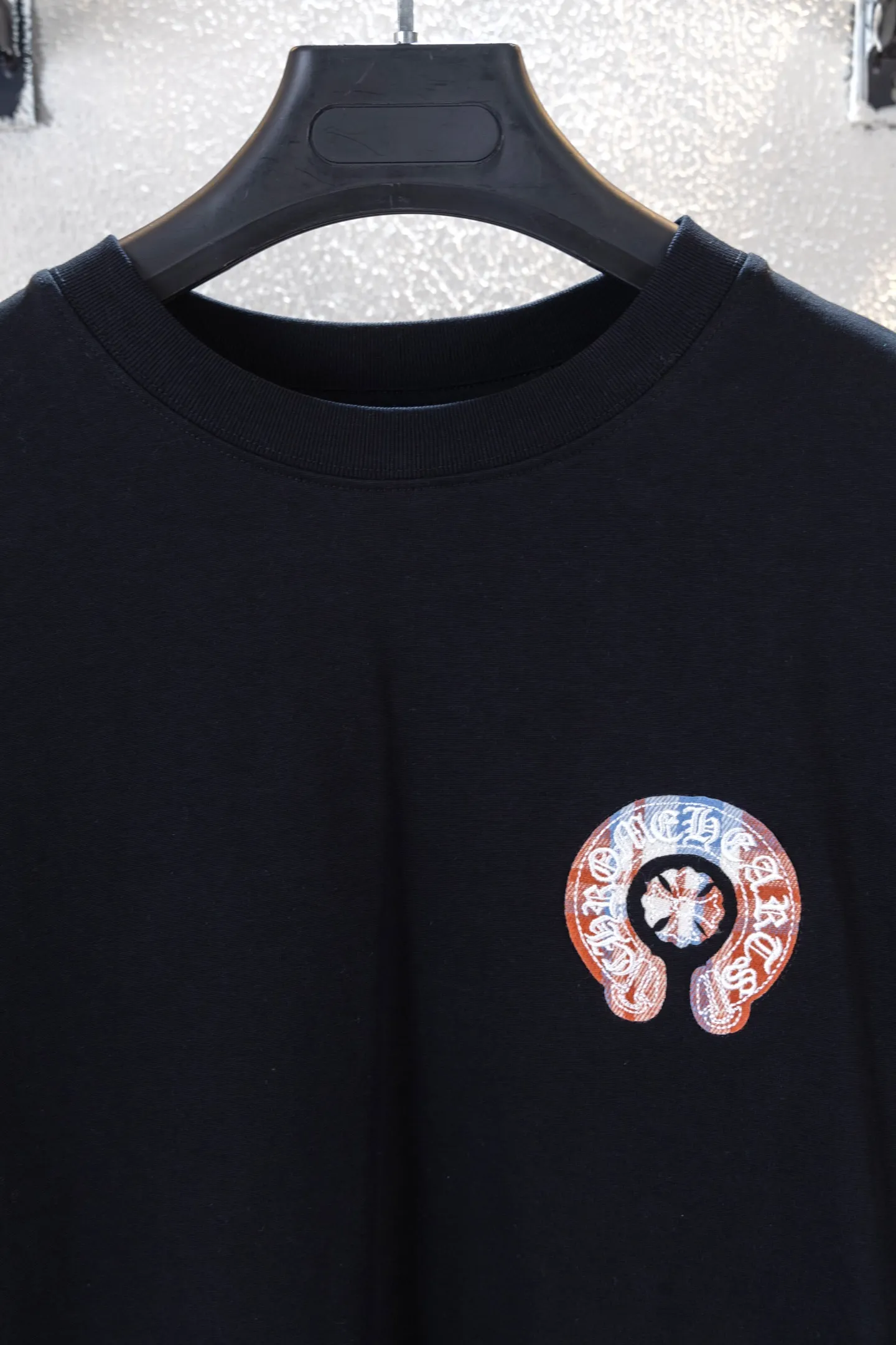 Logo-Print Cotton-Jersey Long-Sleeve T-Shirt D14812600 — view 3