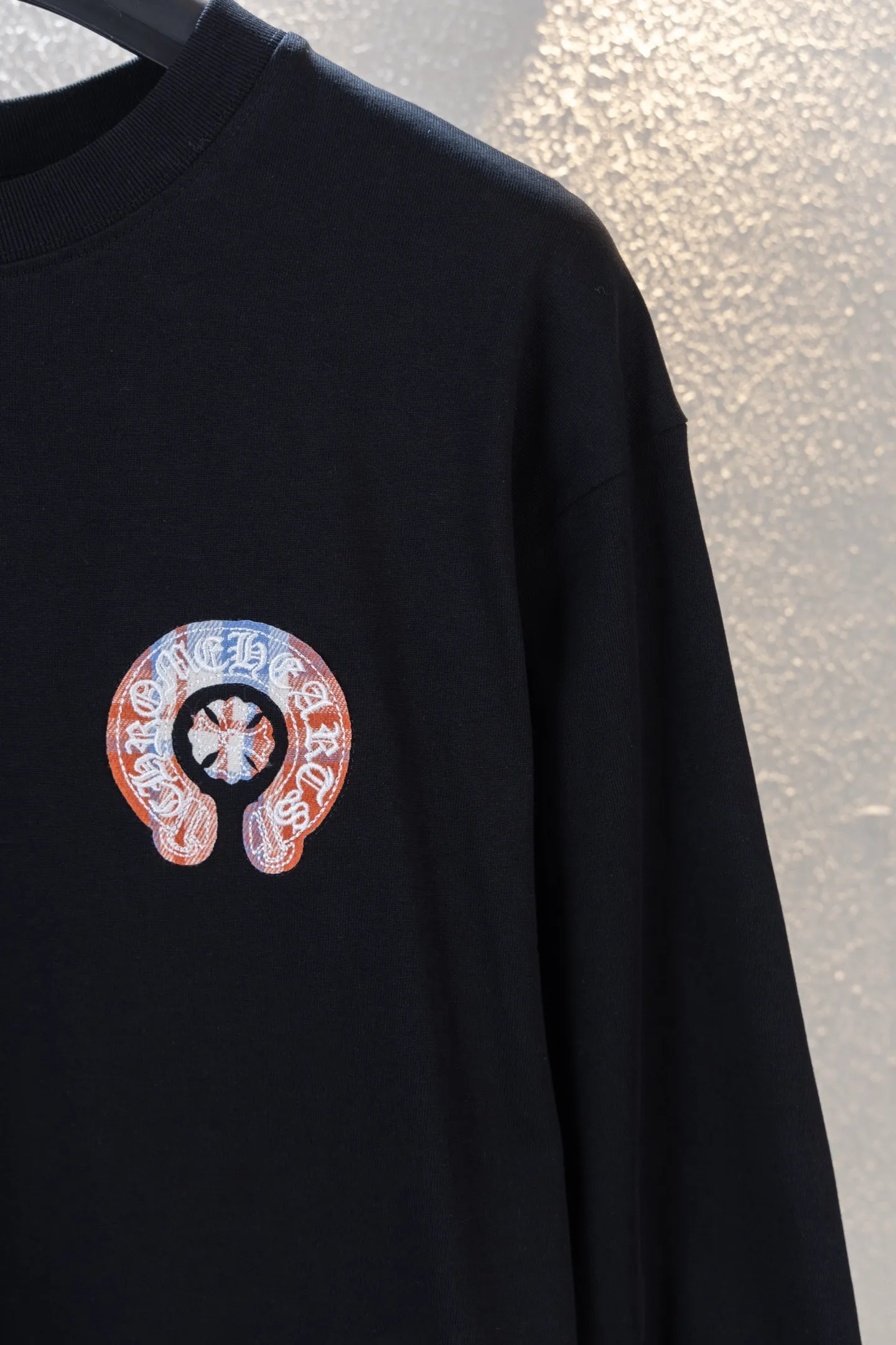 Logo-Print Cotton-Jersey Long-Sleeve T-Shirt D14812600 — view 5