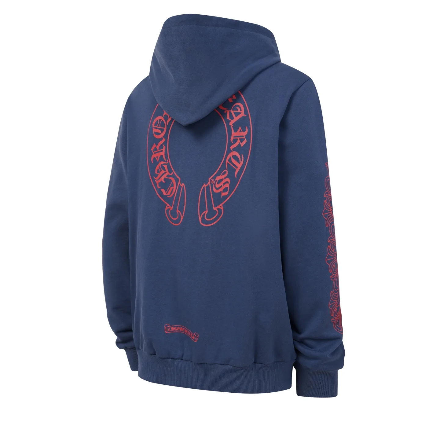 Horseshoe Logo Print Cotton Hoodie D15022540 — view 3