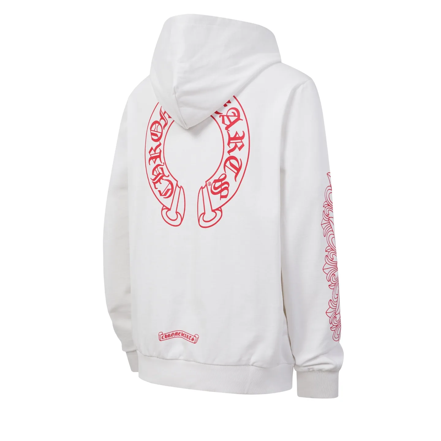 Horseshoe Logo Print Cotton Hoodie D15022542 — view 3
