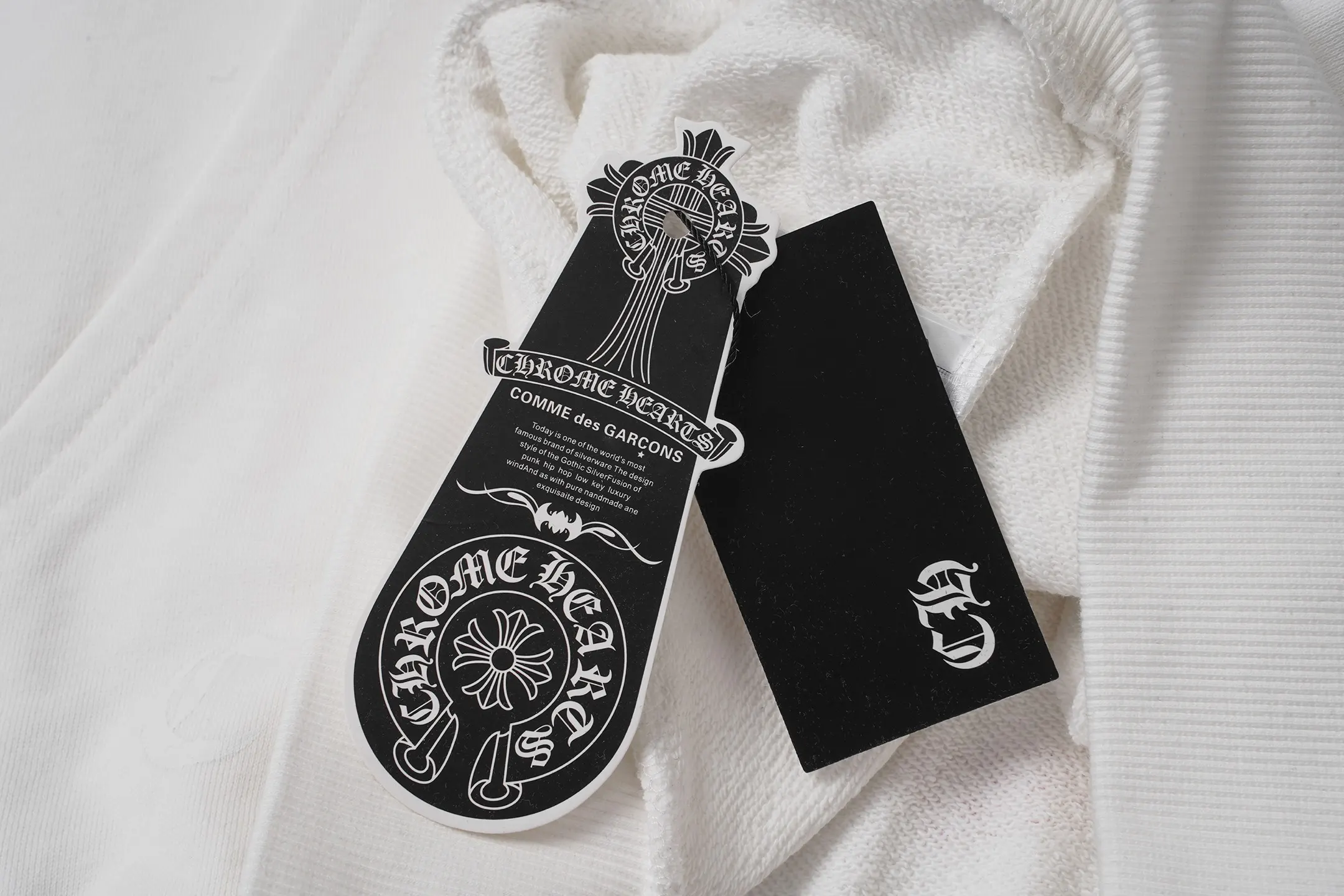 Horseshoe Logo Print Cotton Hoodie D15022542 — view 15