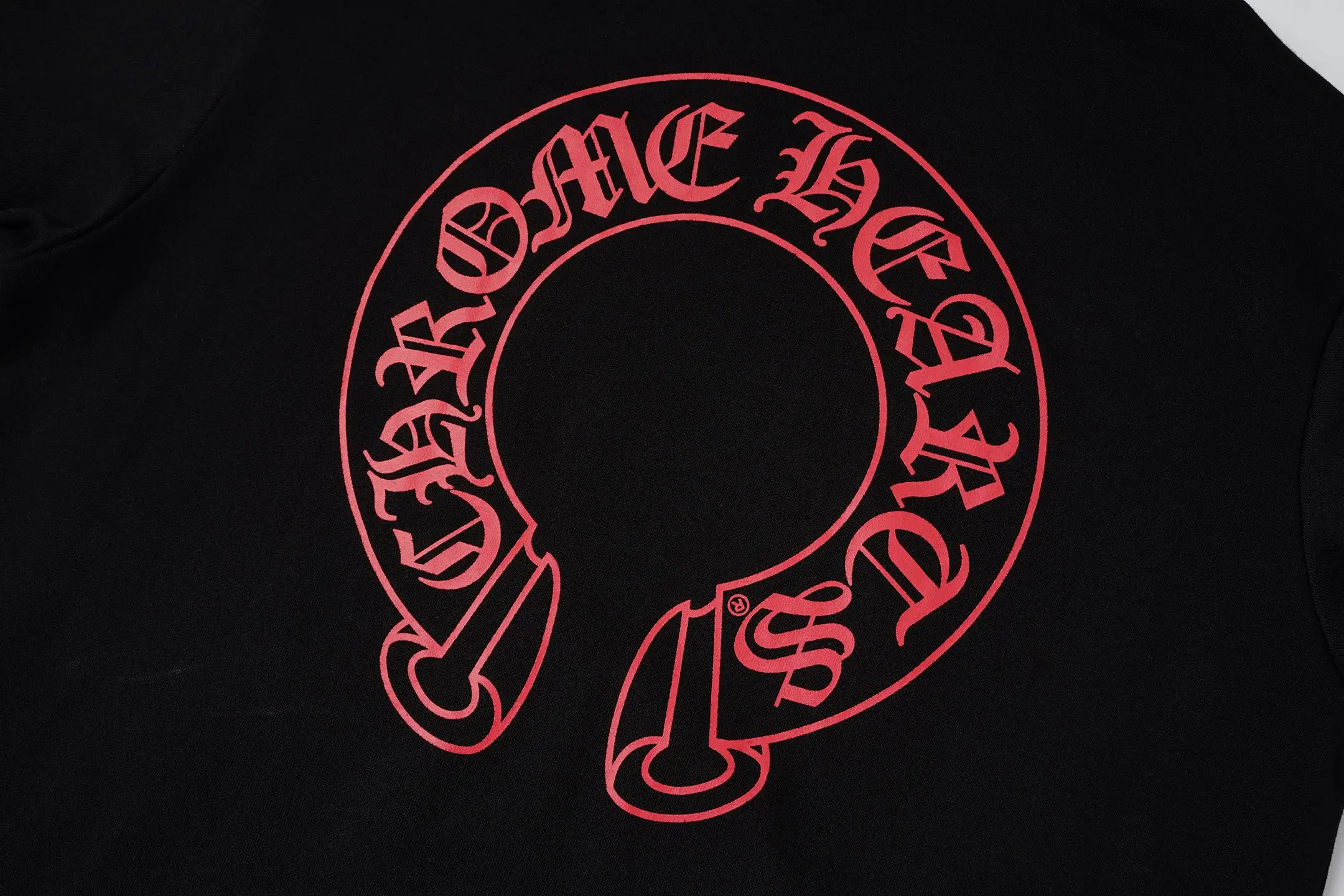 Horseshoe Logo Print Cotton-Blend Hoodie D15022541 — view 7