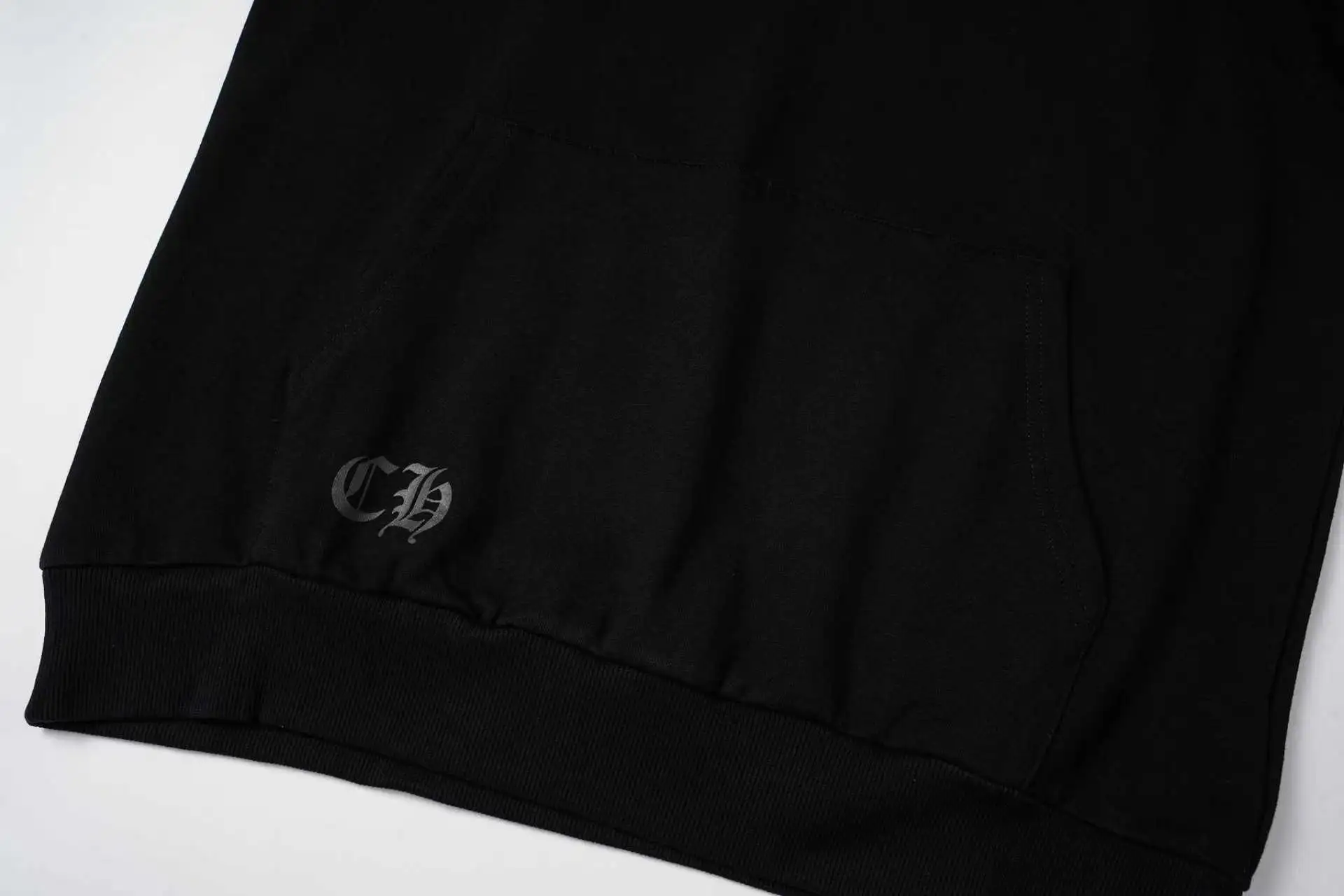 Horseshoe Logo Print Cotton-Blend Hoodie D15022541 — view 8