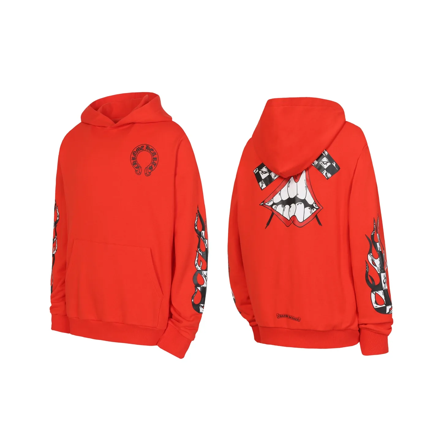 Chrome Hearts Matty Boy Graffiti Print Hoodie D15022544