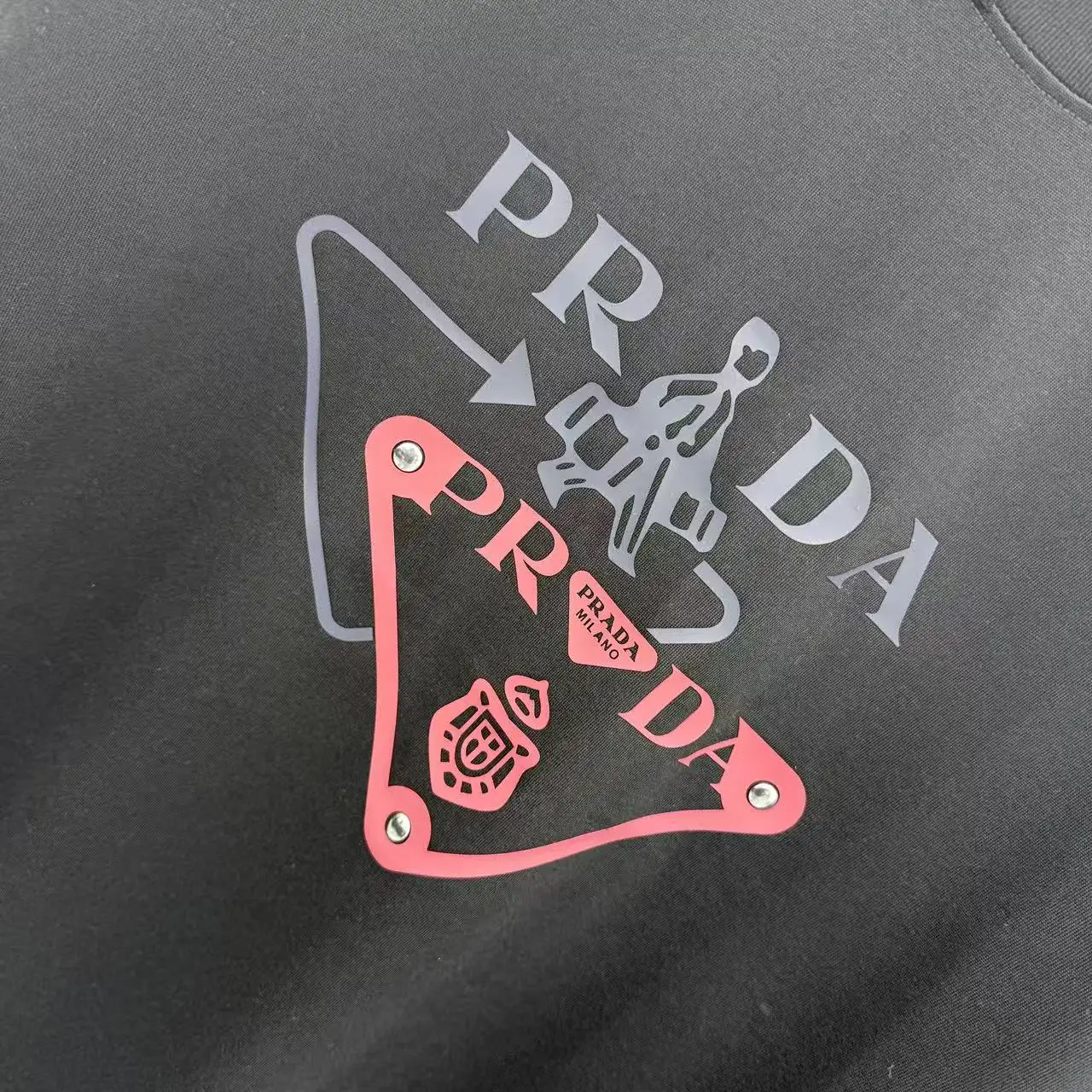 Embellished Logo Graphic T-Shirt D15014365 — view 6