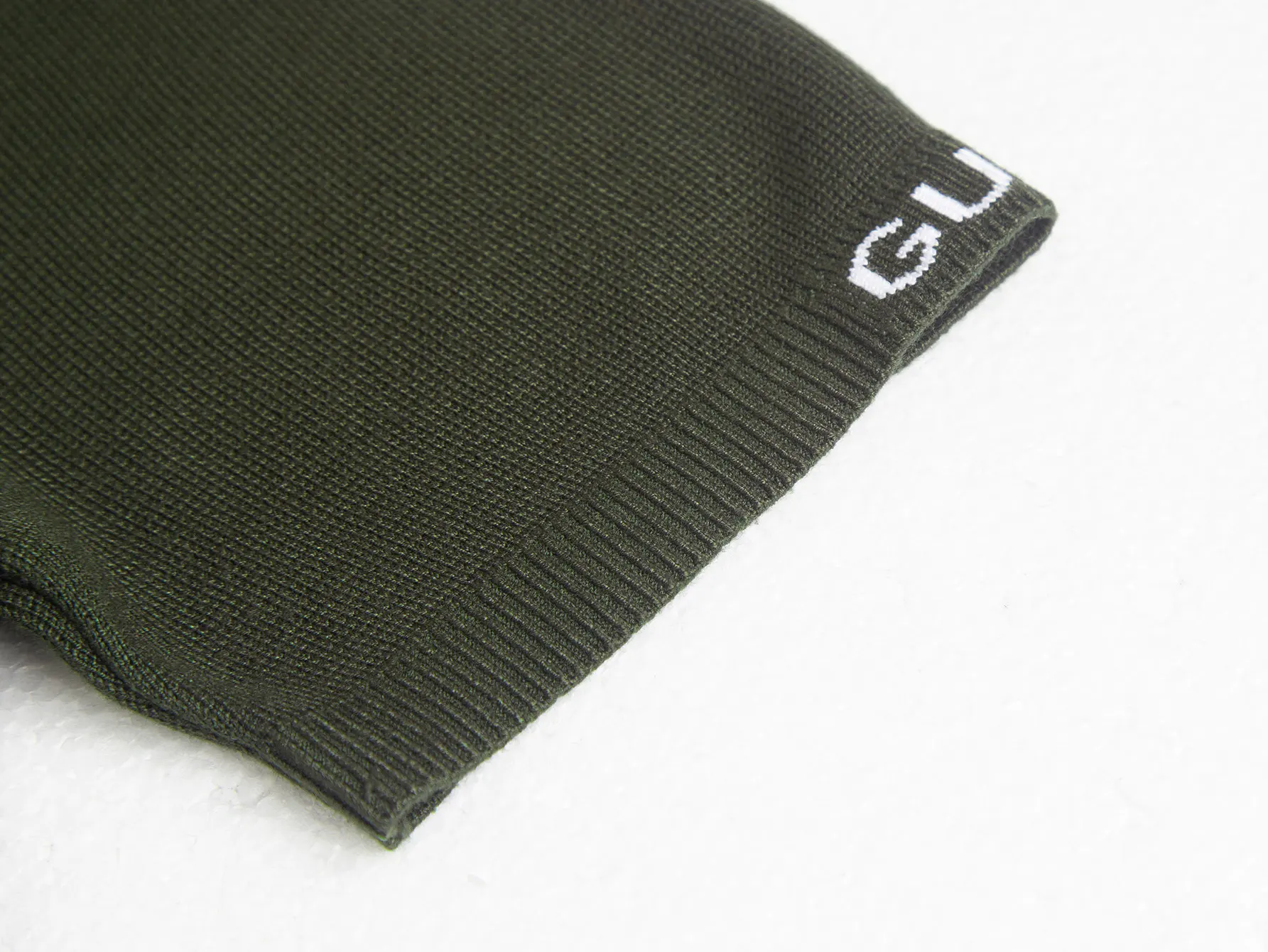 Logo-Embroidered Wool-Blend Knit Polo Shirt D15016239 — view 6