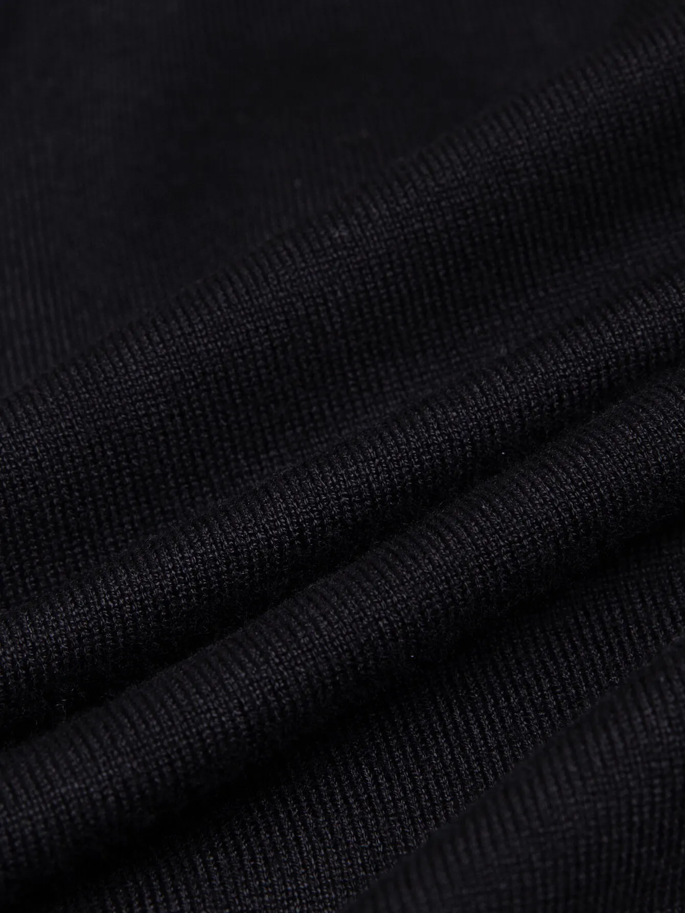 Web-Stripe Trim Wool Polo Shirt D15016336 — view 9