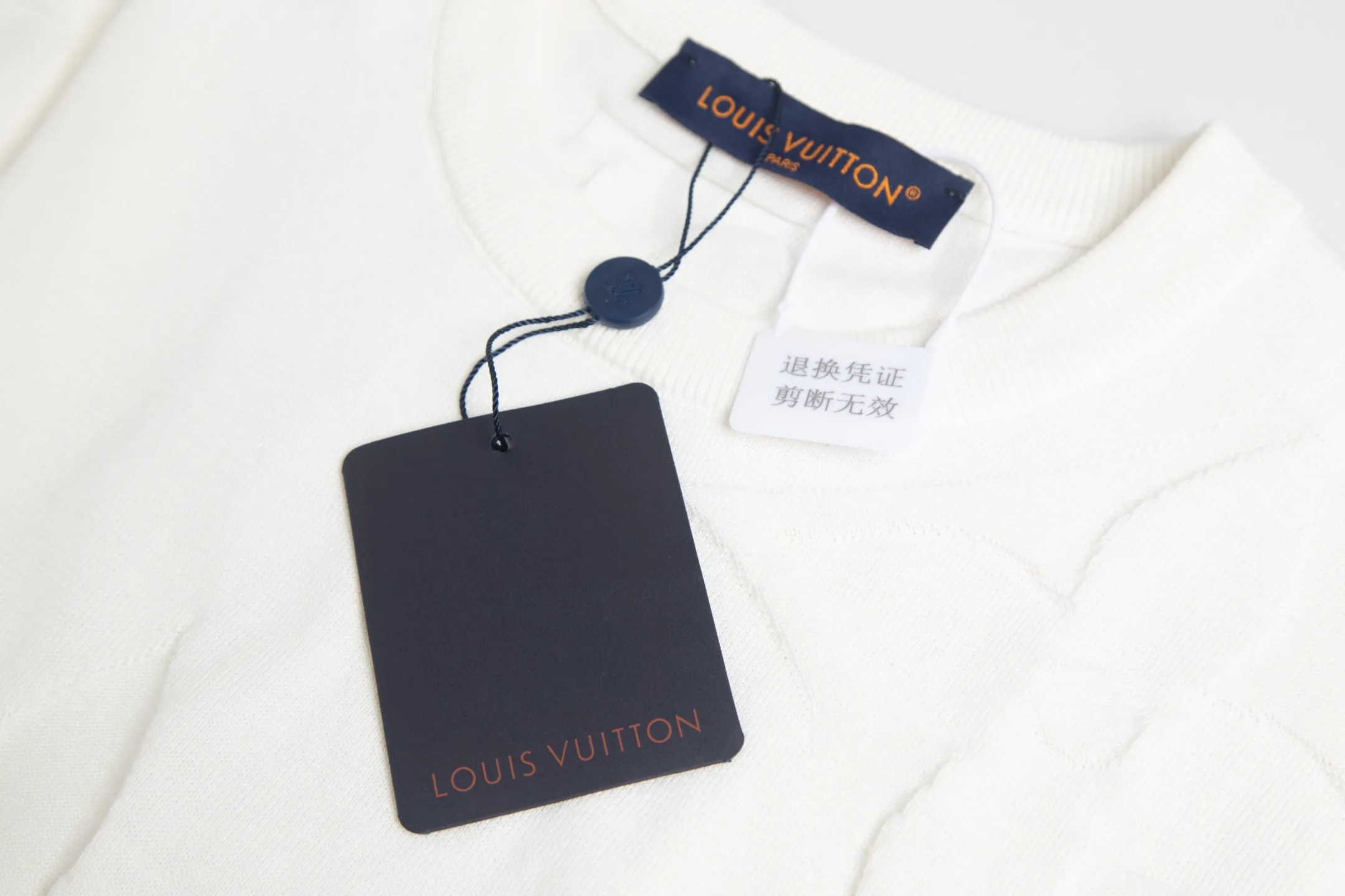 Monogram Jacquard Wool Knit T-Shirt D15016481 — view 4