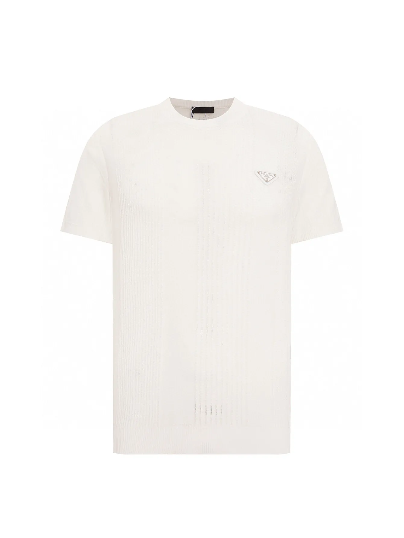 Logo-Embellished Wool-Blend Knit T-Shirt D15016310