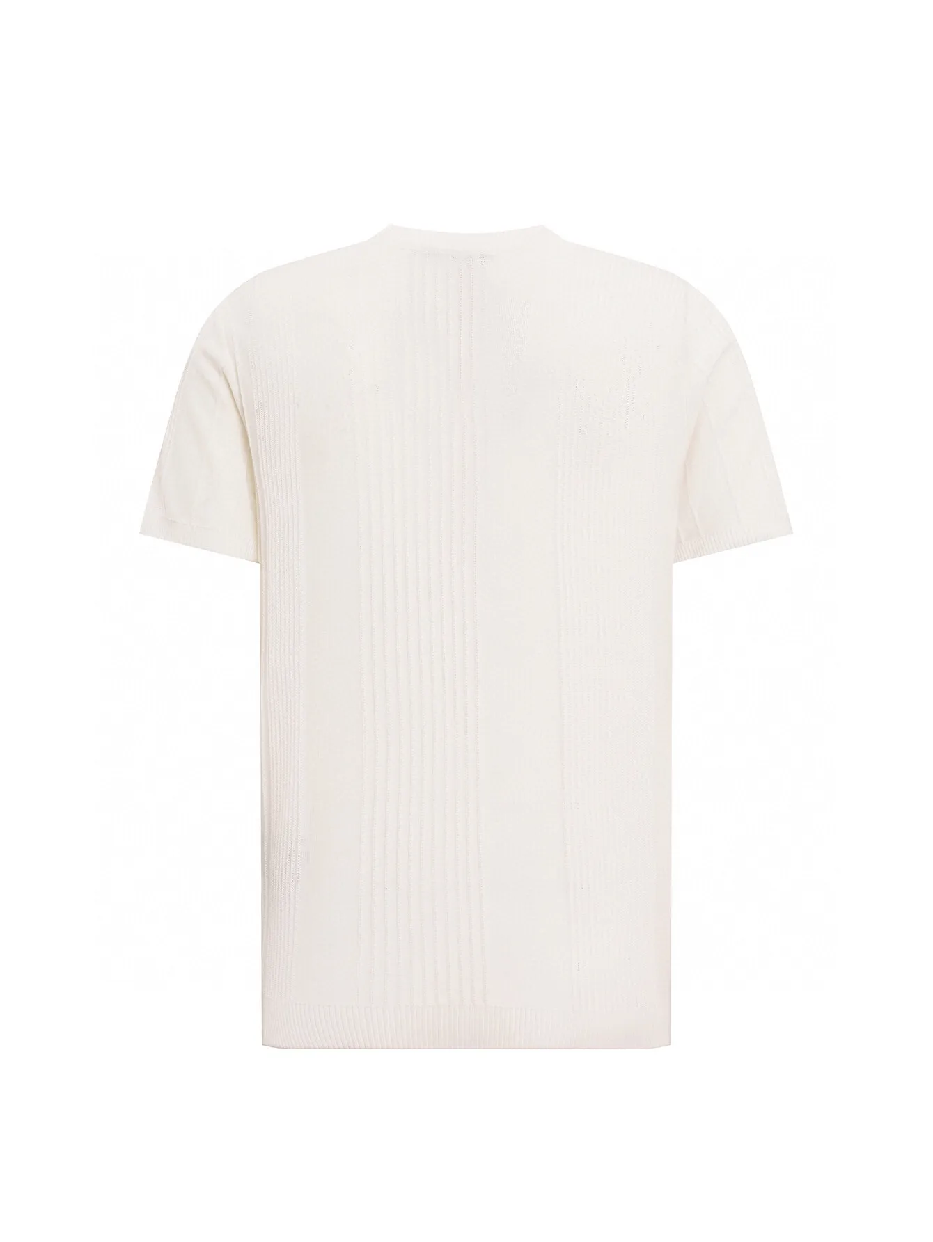 Logo-Embellished Wool-Blend Knit T-Shirt D15016310 — view 2