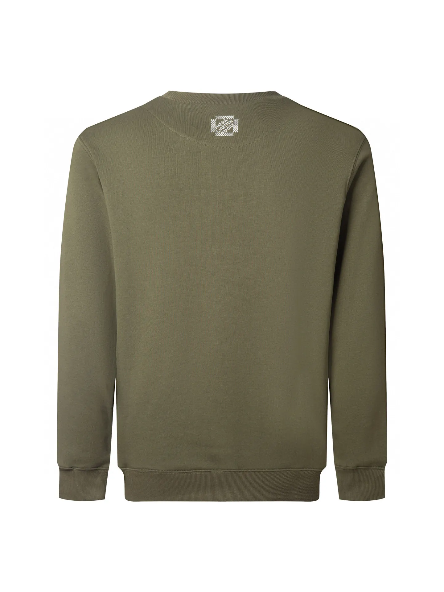 Embroidered Patch Crew-Neck Sweatshirt D15016506 — view 2