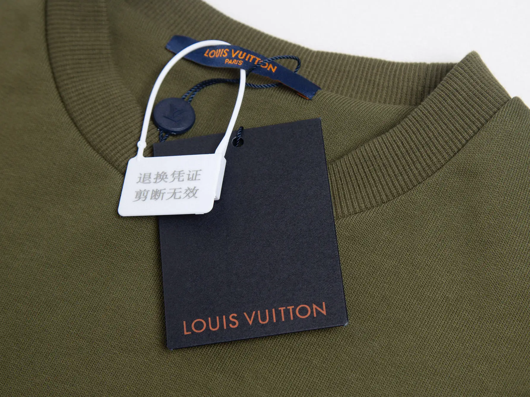 Embroidered Patch Crew-Neck Sweatshirt D15016506 — view 5