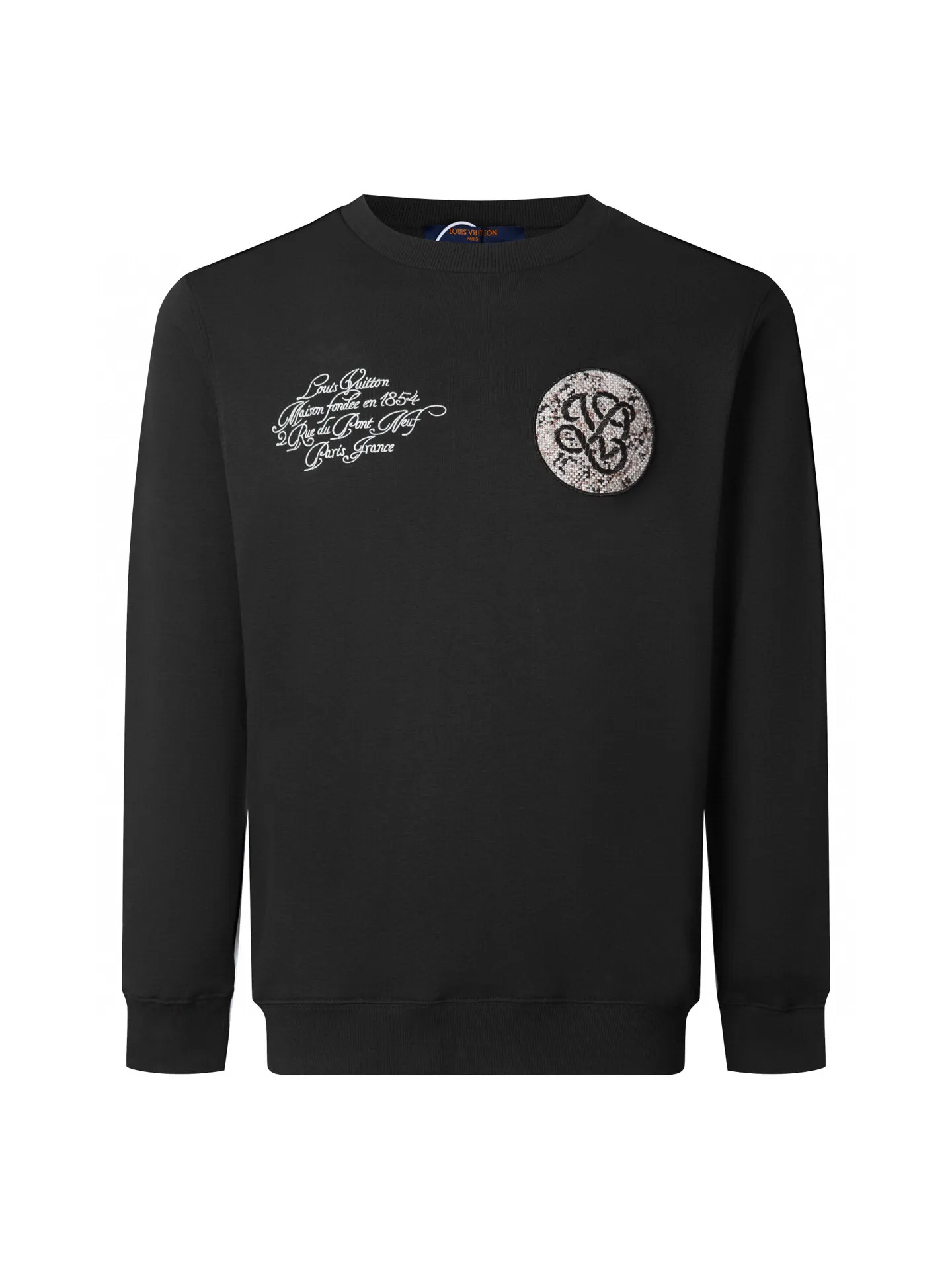 Embroidered Patch Logo Sweatshirt D15016505