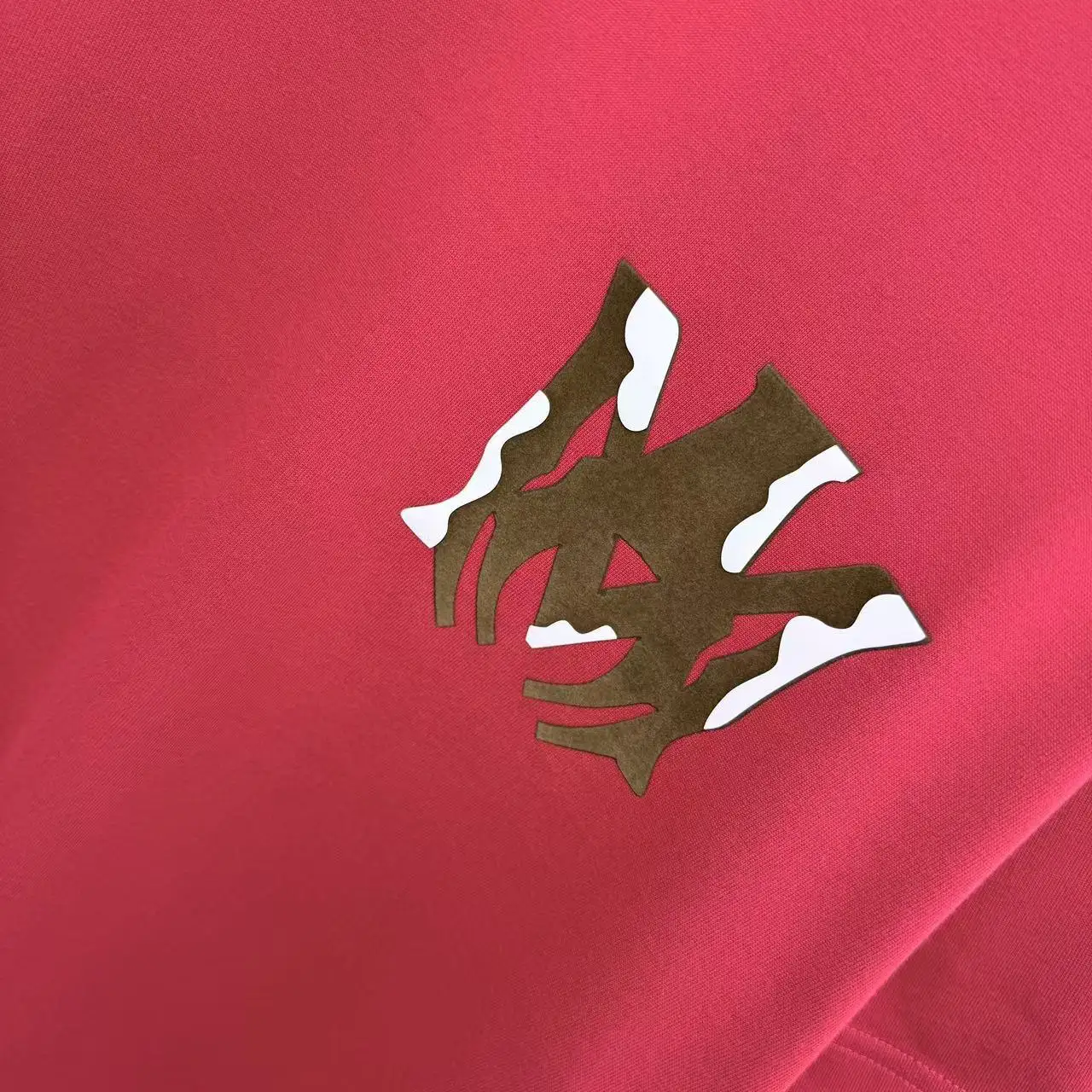 Logo Flocked Cotton-Jersey T-Shirt D15014349 — view 6