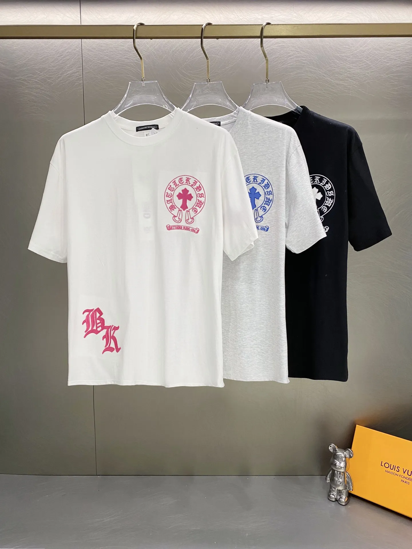 Chrome Hearts Horseshoe Logo Cotton T-Shirt D15019623