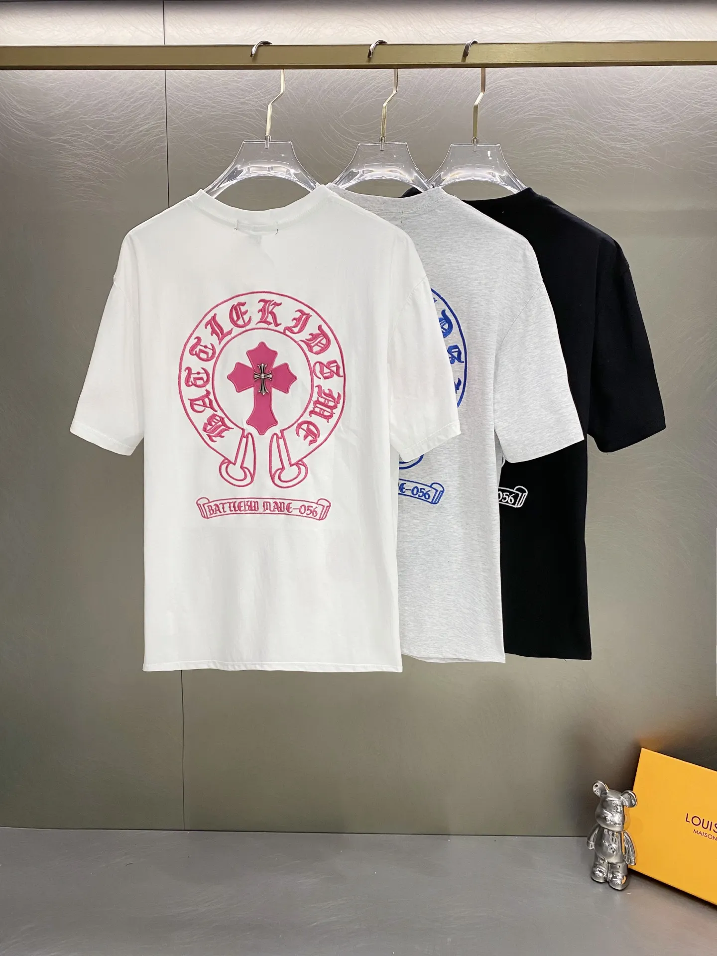 Chrome Hearts Horseshoe Logo Cotton T-Shirt D15019623 — view 2