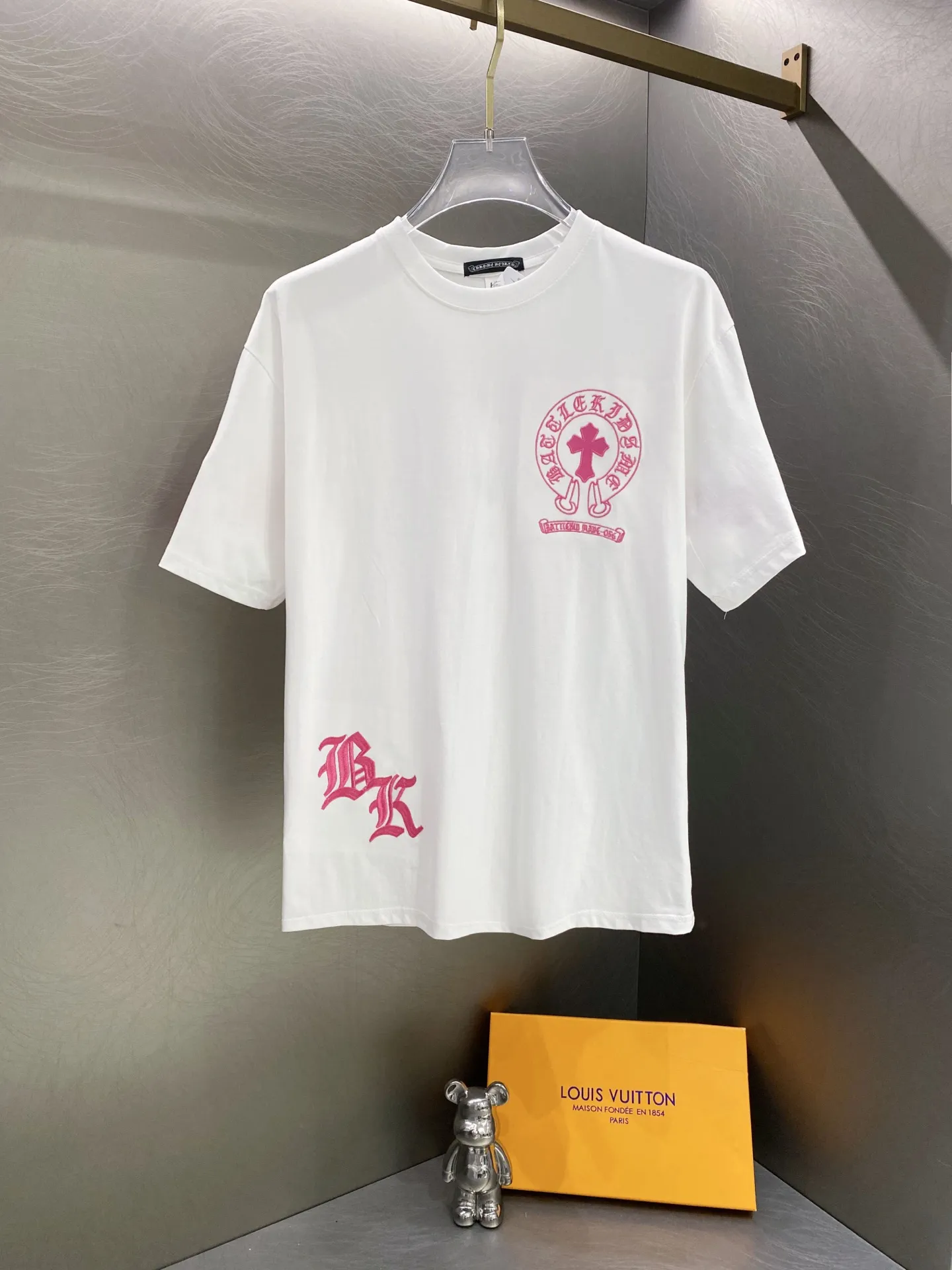 Chrome Hearts Horseshoe Logo Cotton T-Shirt D15019623 — view 5