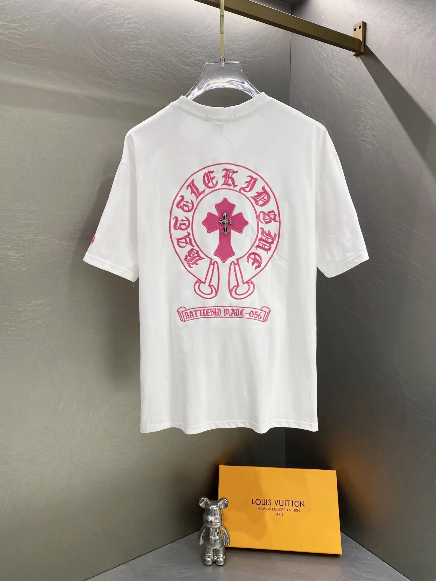 Chrome Hearts Horseshoe Logo Cotton T-Shirt D15019623 — view 6