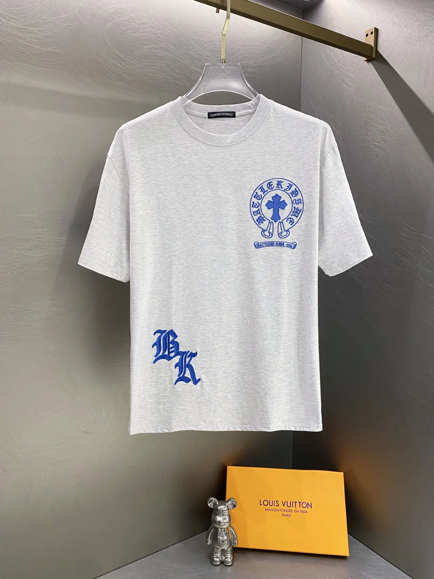 Chrome Hearts Horseshoe Logo Cotton T-Shirt D15019623 — view 7
