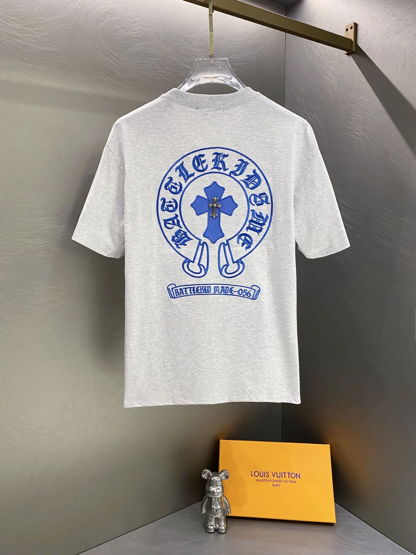 Chrome Hearts Horseshoe Logo Cotton T-Shirt D15019623 — view 8