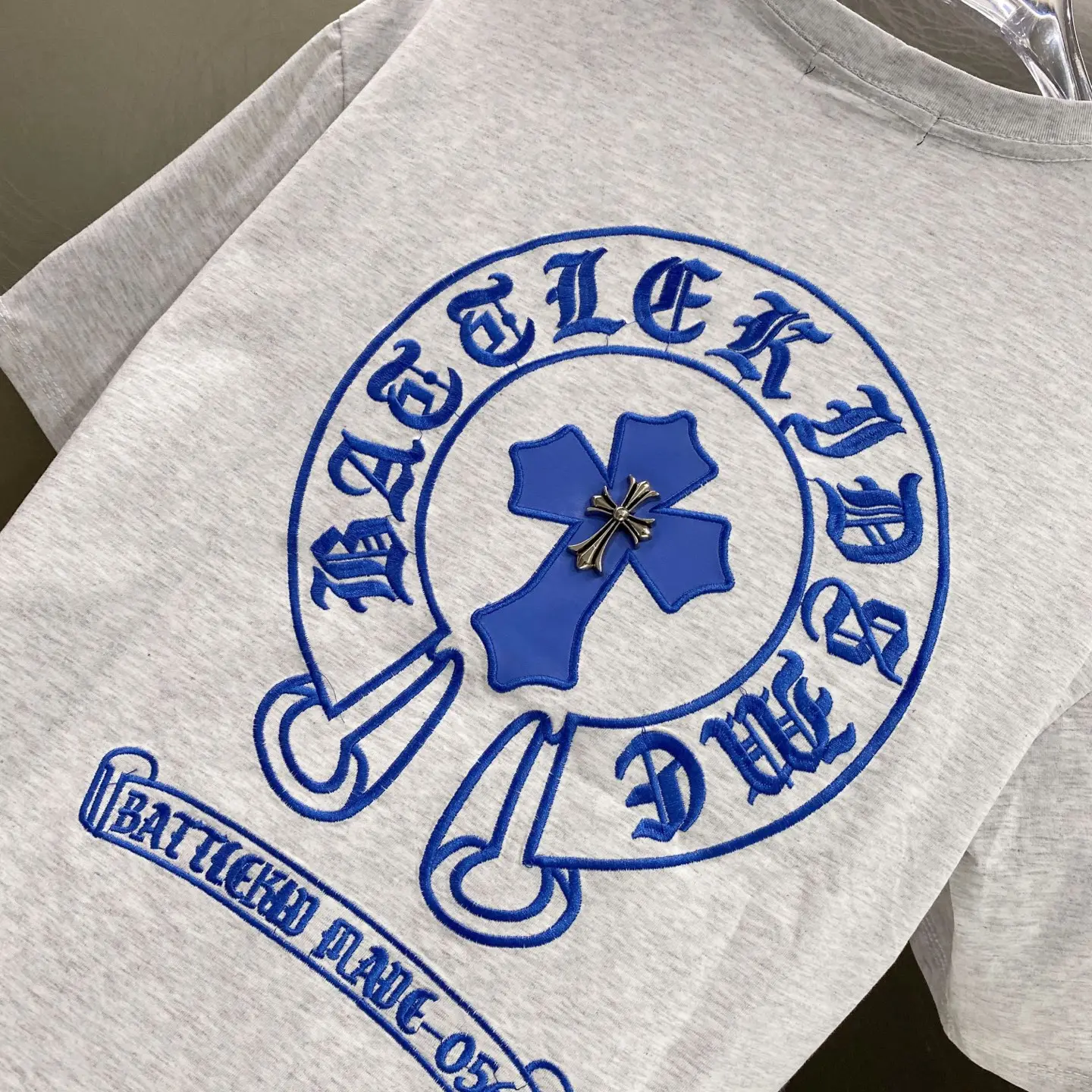 Chrome Hearts Horseshoe Logo Cotton T-Shirt D15019623 — view 12
