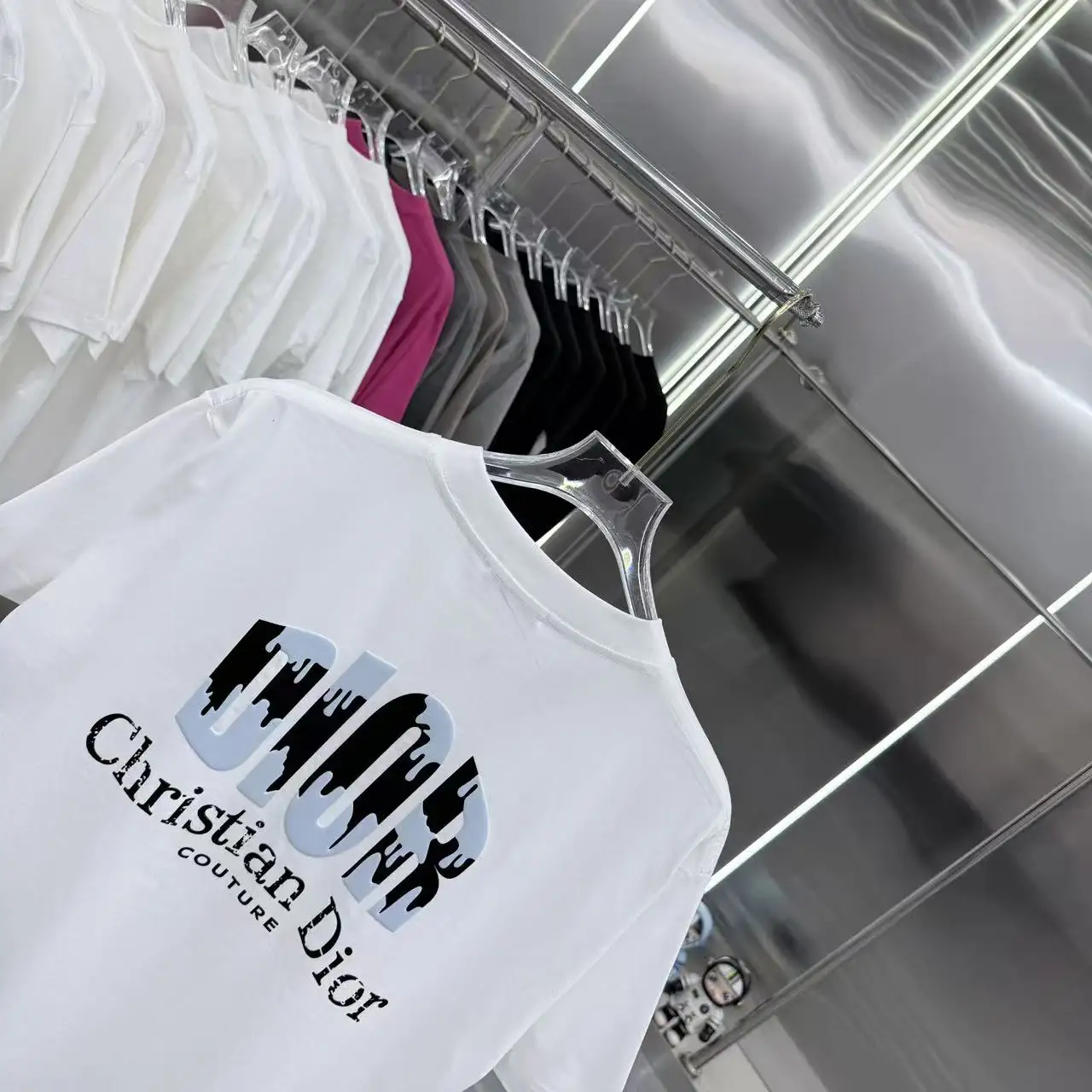 Christian Dior Couture Logo T-Shirt D15014340 — view 8