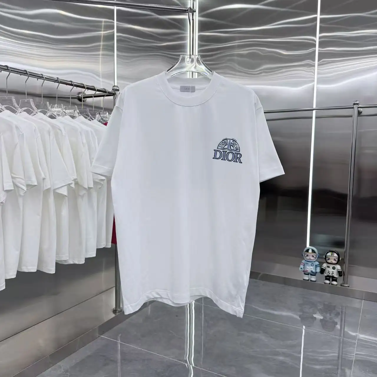 Logo Graphic Cotton T-Shirt D15014343