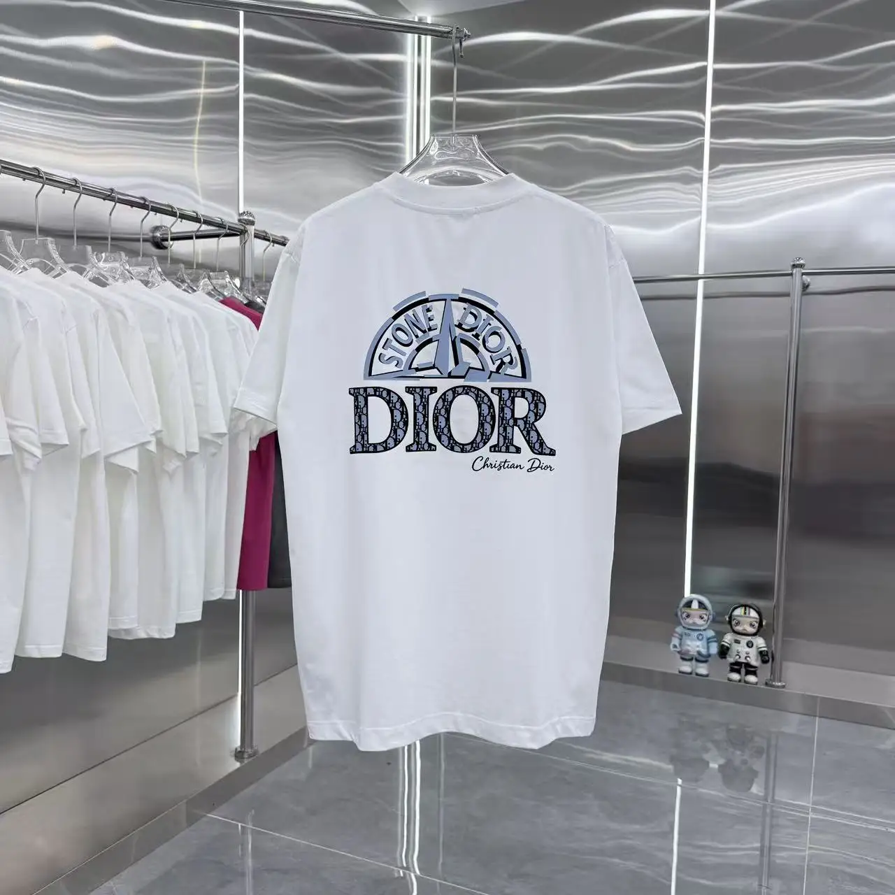 Logo Graphic Cotton T-Shirt D15014343 — view 7
