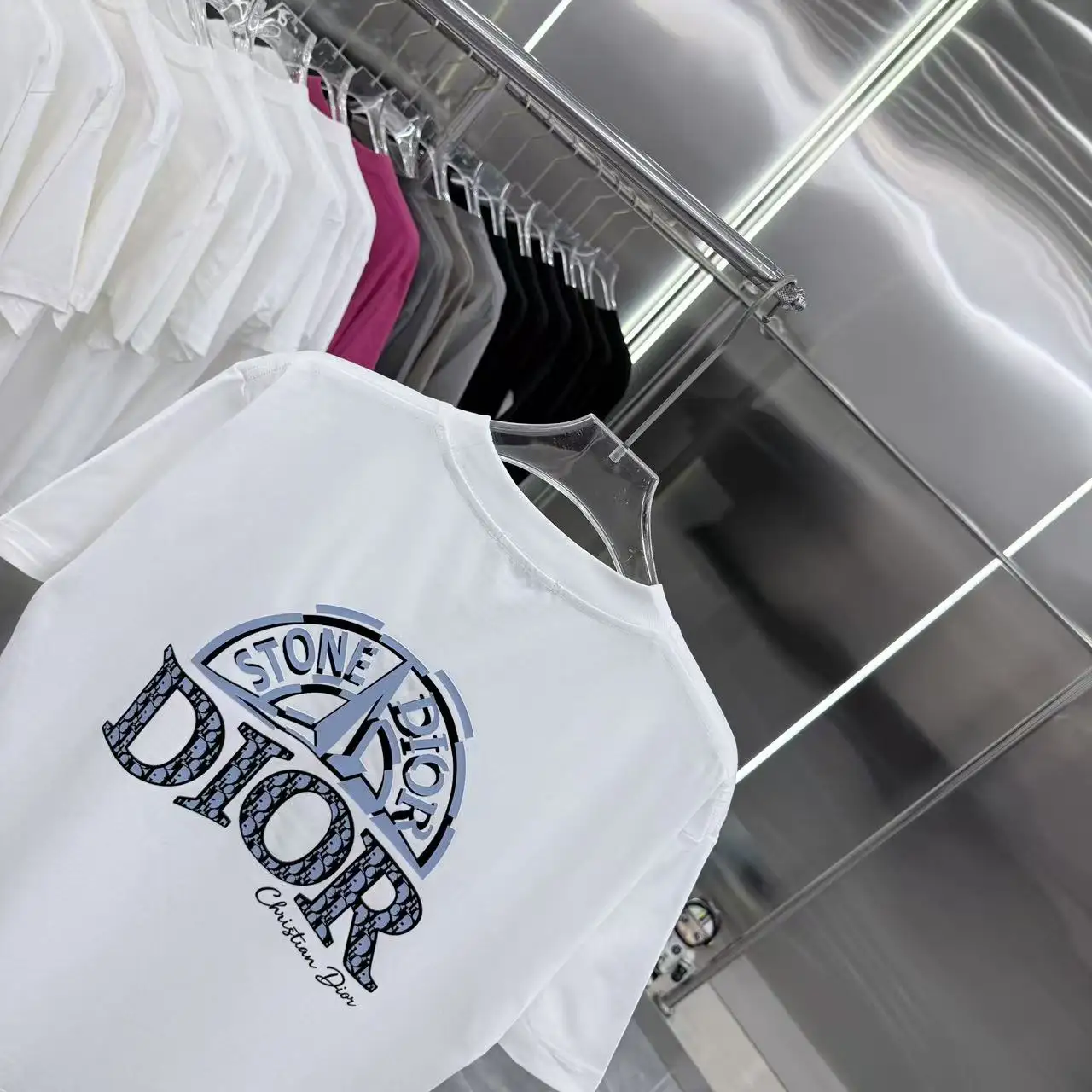 Logo Graphic Cotton T-Shirt D15014343 — view 8