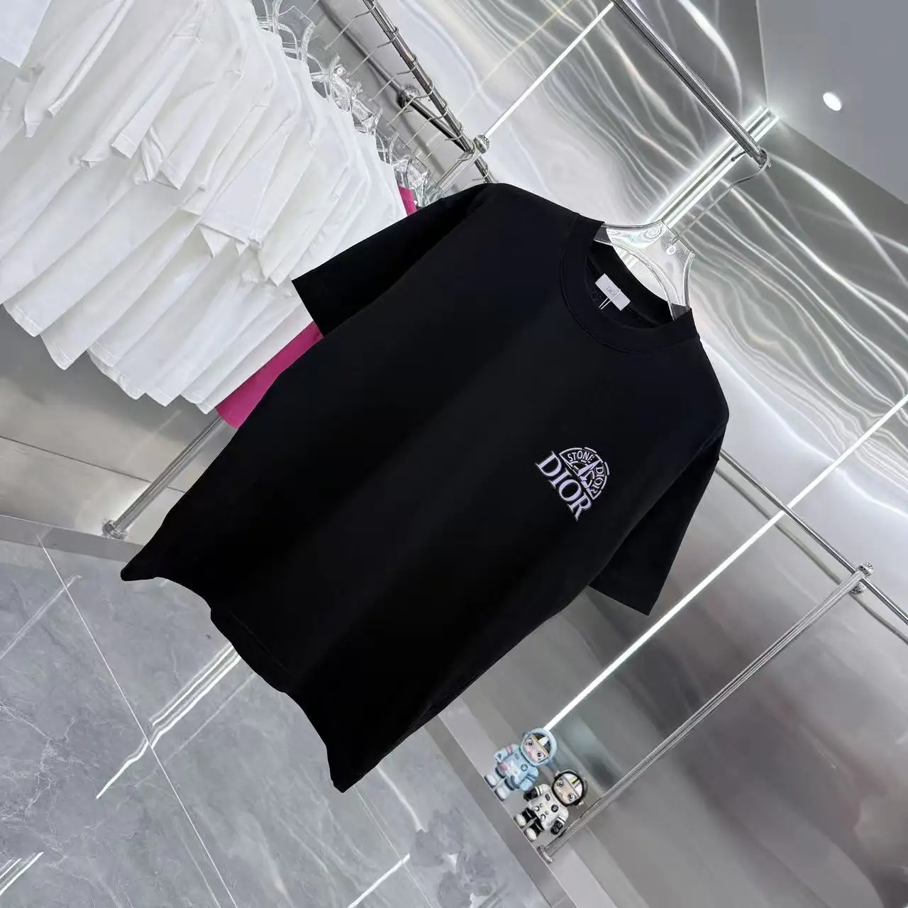 Logo Graphic Cotton T-Shirt D15014341 — view 2