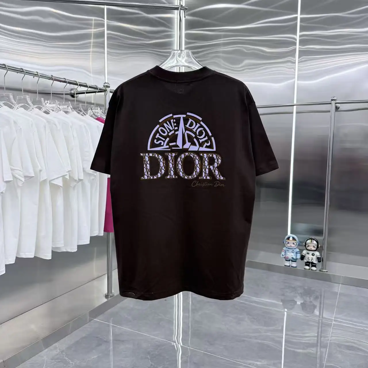 Logo Graphic Cotton T-Shirt D15014342 — view 7
