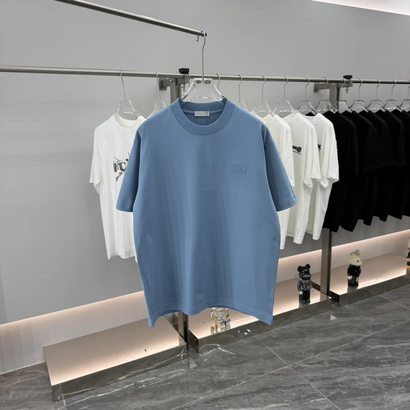 Logo-Embroidered Cotton-Jersey T-Shirt D15014260