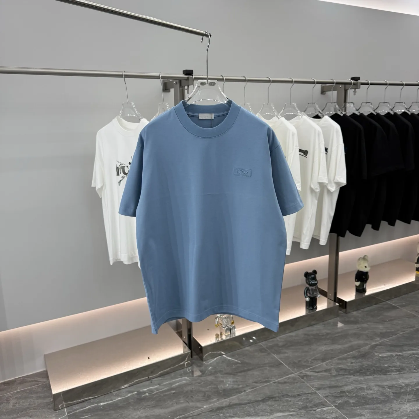 Logo-Embroidered Cotton-Jersey T-Shirt D15014260