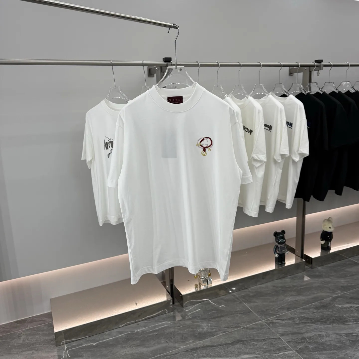 Embroidered Logo Cotton T-Shirt D15014264