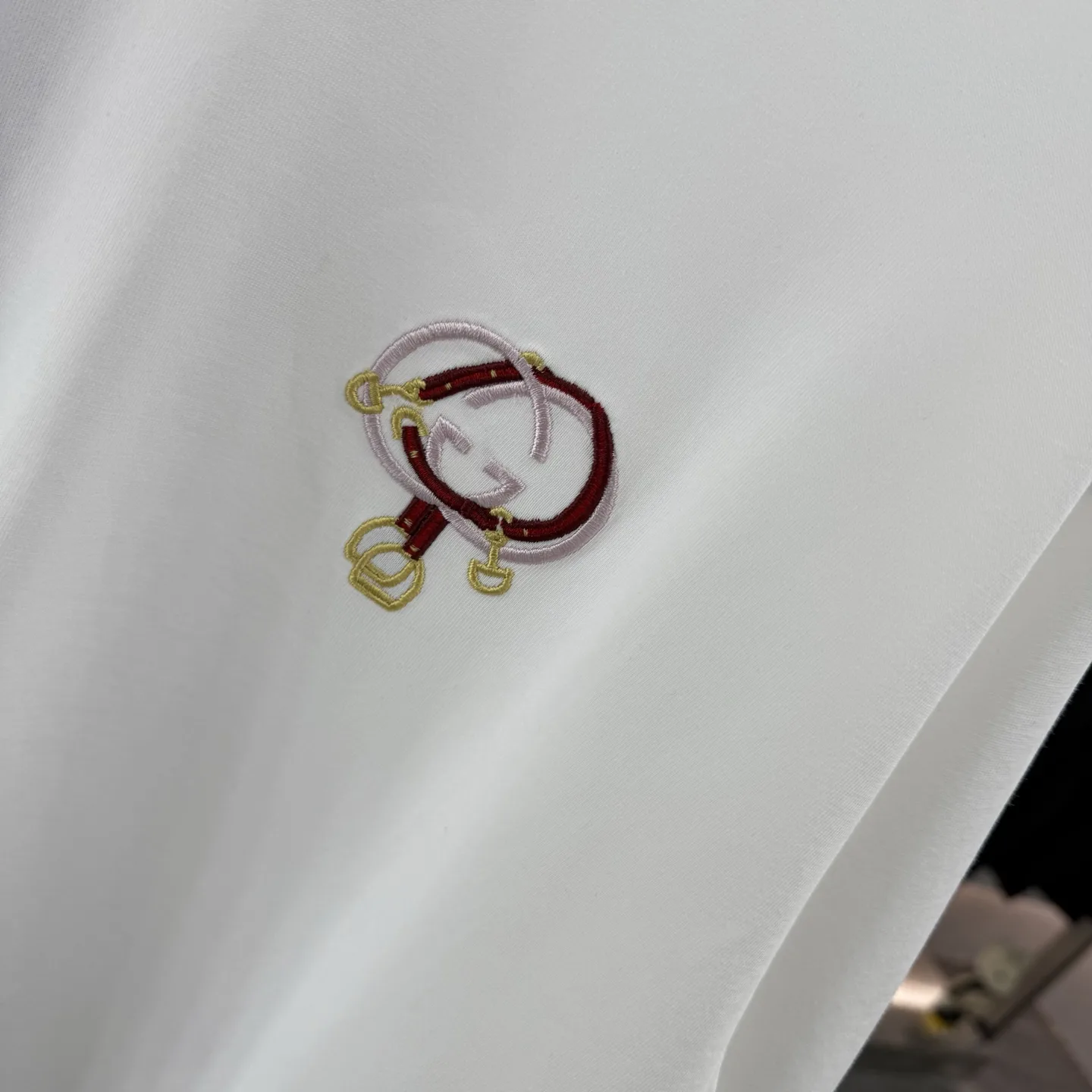 Embroidered Logo Cotton T-Shirt D15014264 — view 6
