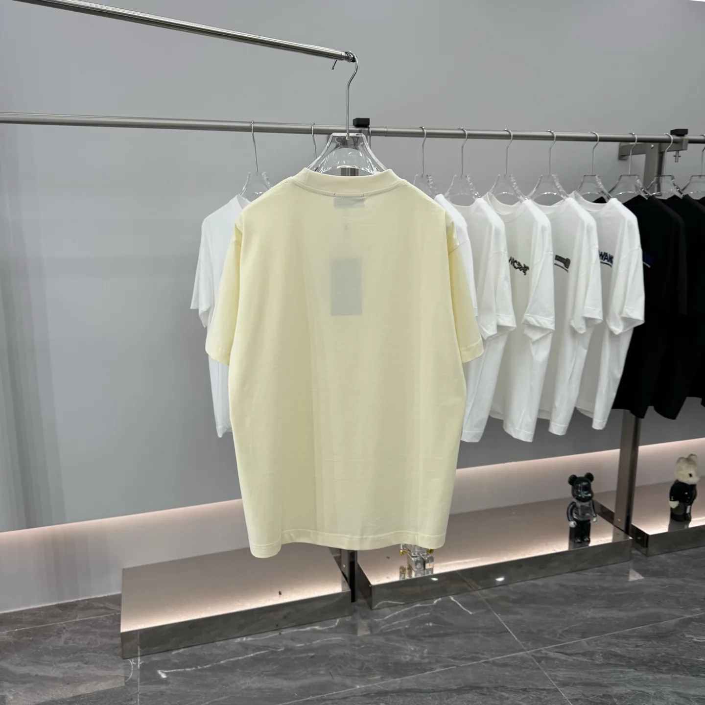 Embroidered Logo Cotton-Jersey T-Shirt D15014295 — view 7