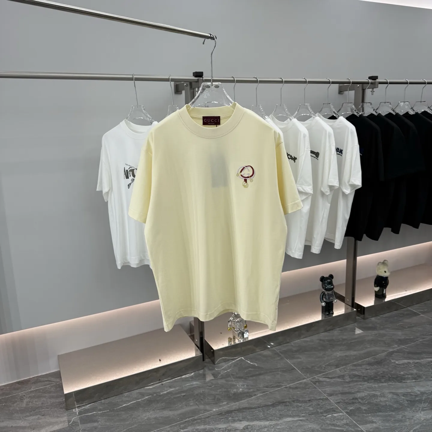 Embroidered Logo Cotton T-Shirt D15014265