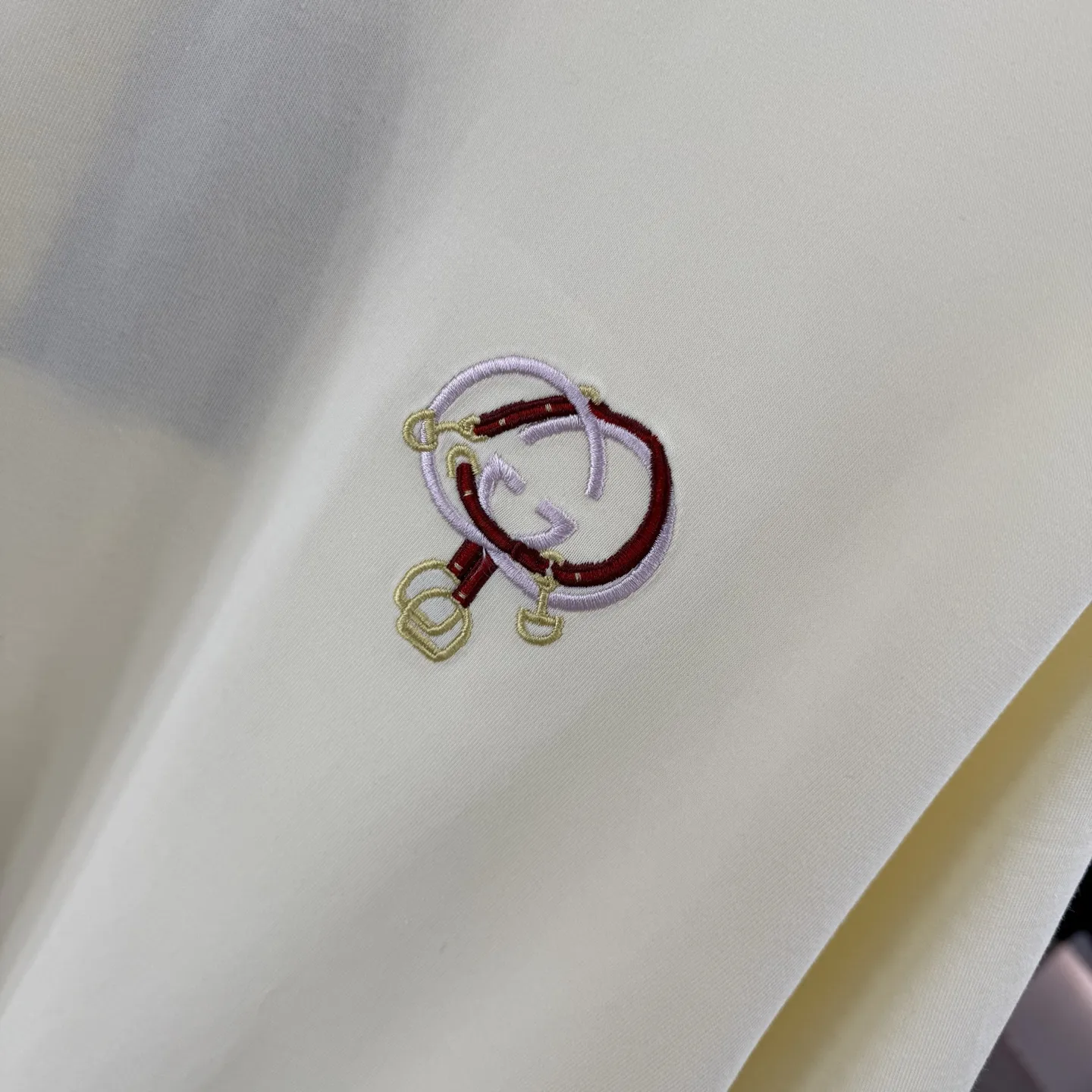 Embroidered Logo Cotton T-Shirt D15014265 — view 6