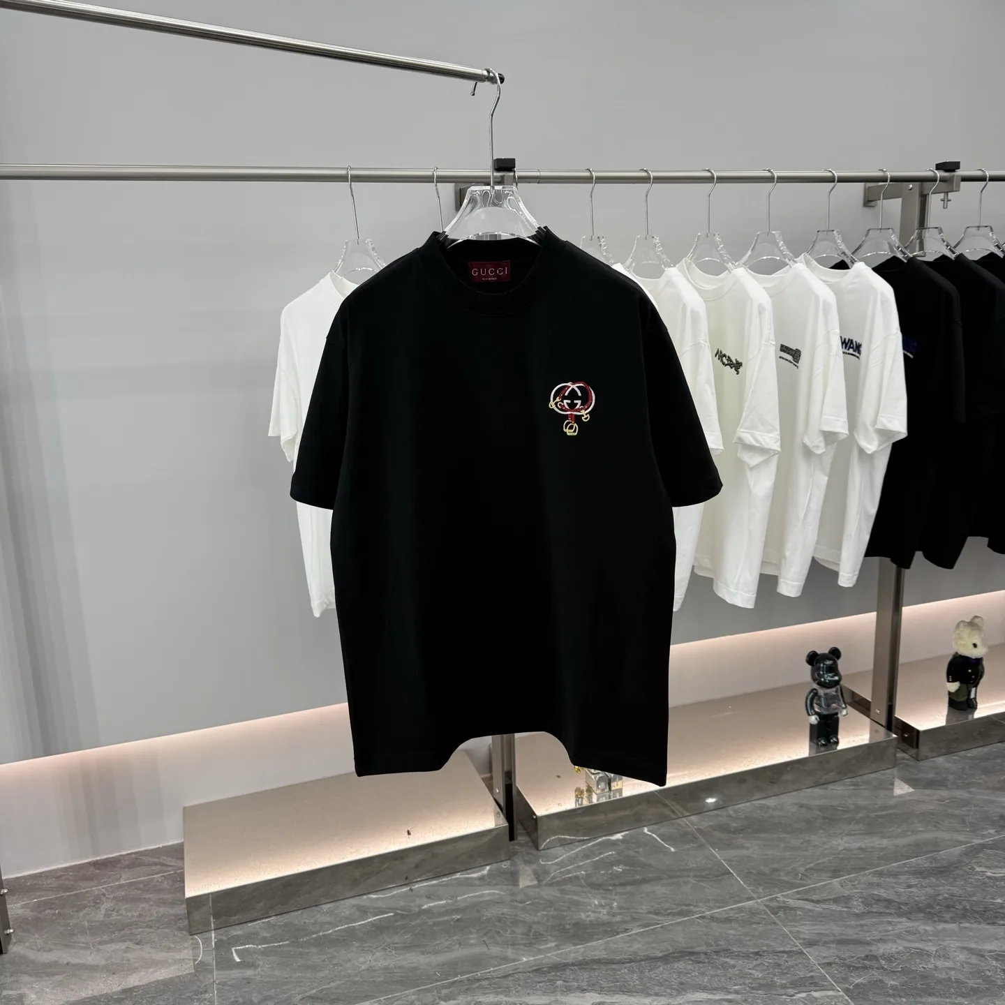 Embroidered Logo Cotton T-Shirt D15014266