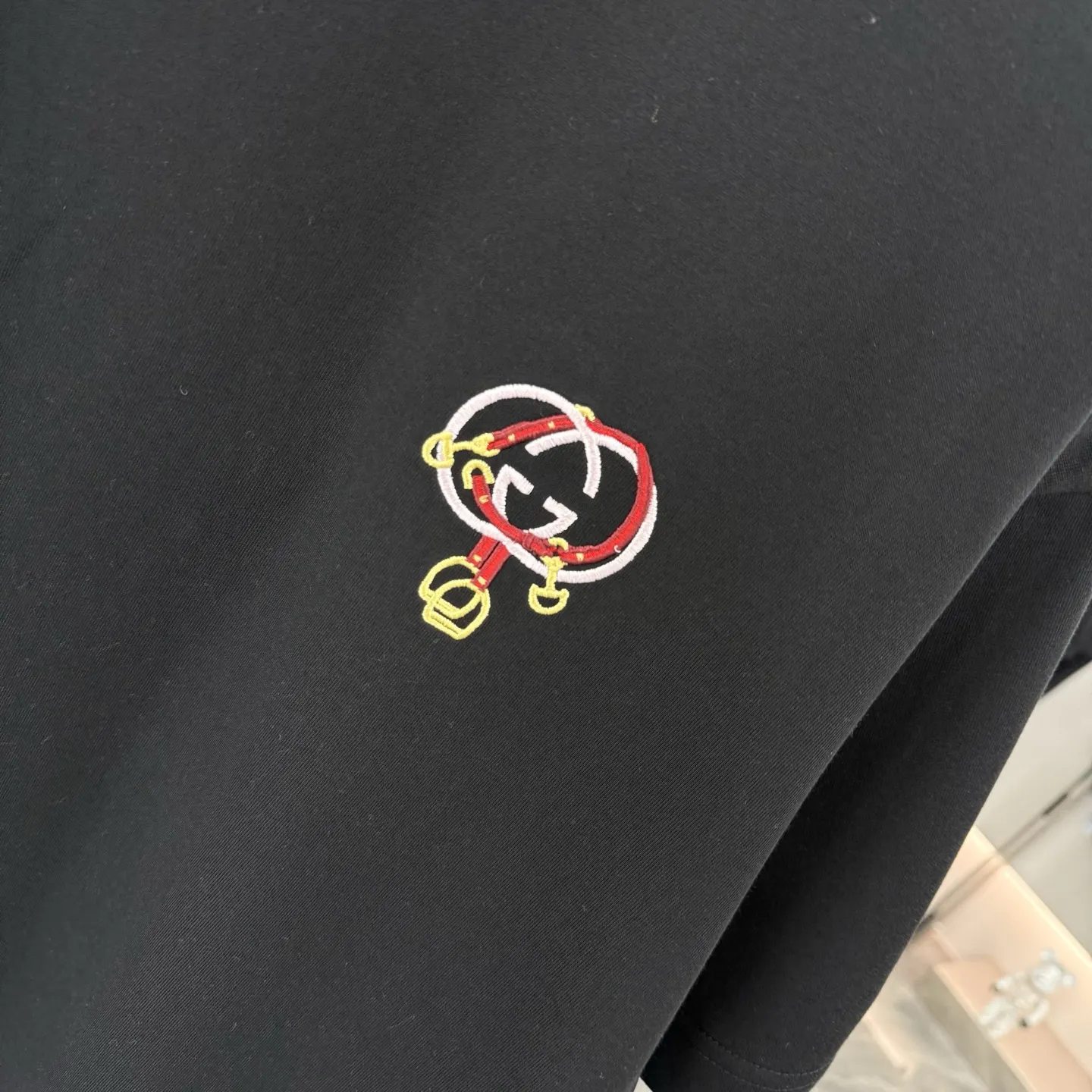 Embroidered Logo Cotton T-Shirt D15014266 — view 6