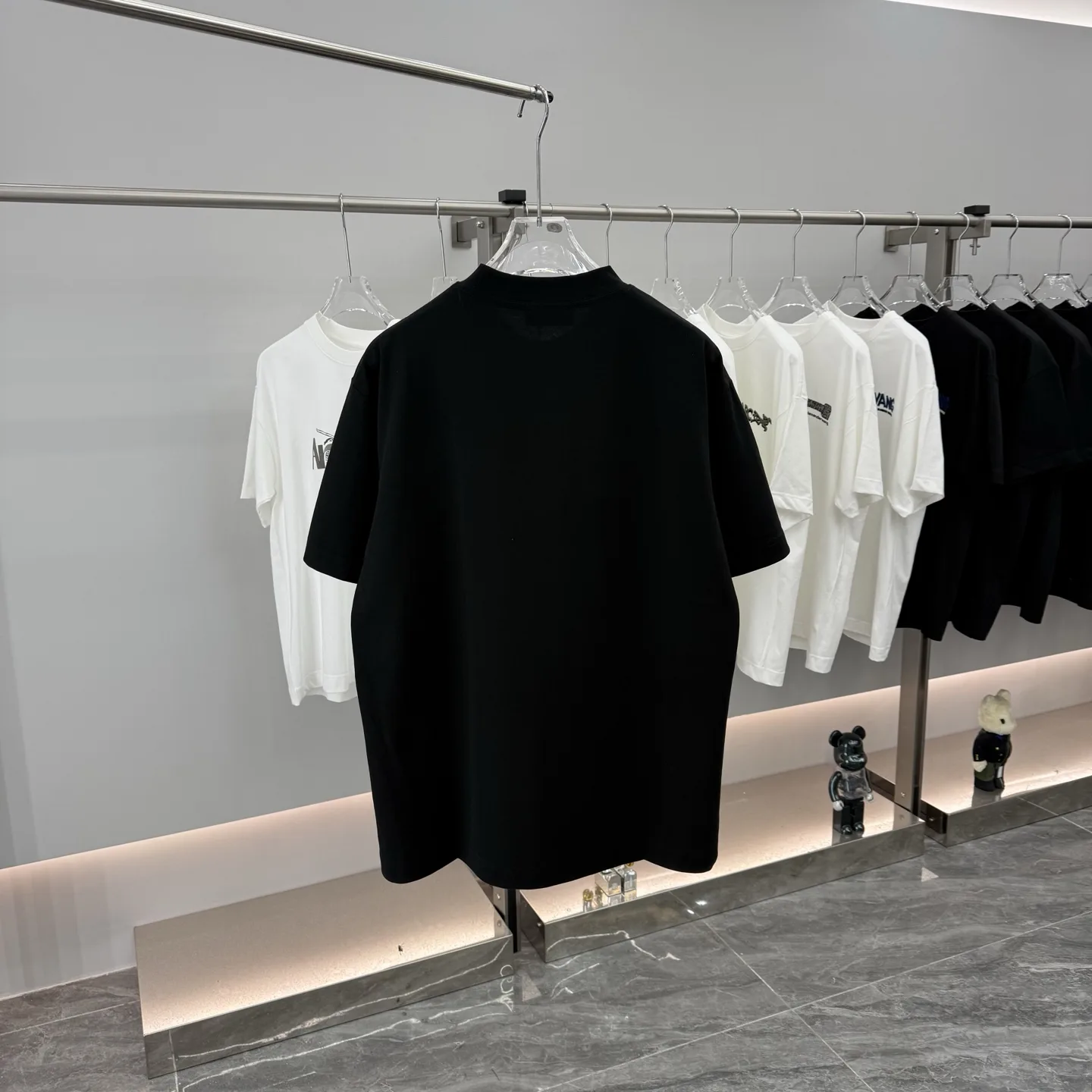 Embroidered Logo Cotton T-Shirt D15014266 — view 7