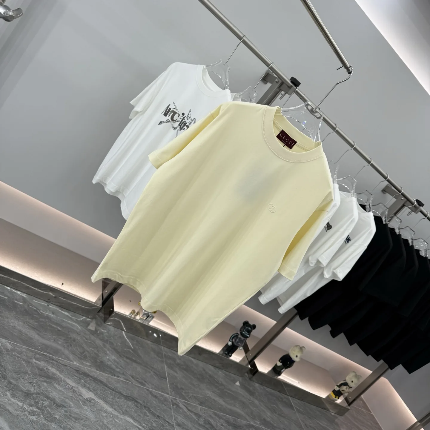 Embroidered Logo Cotton-Jersey T-Shirt D15014291 — view 2