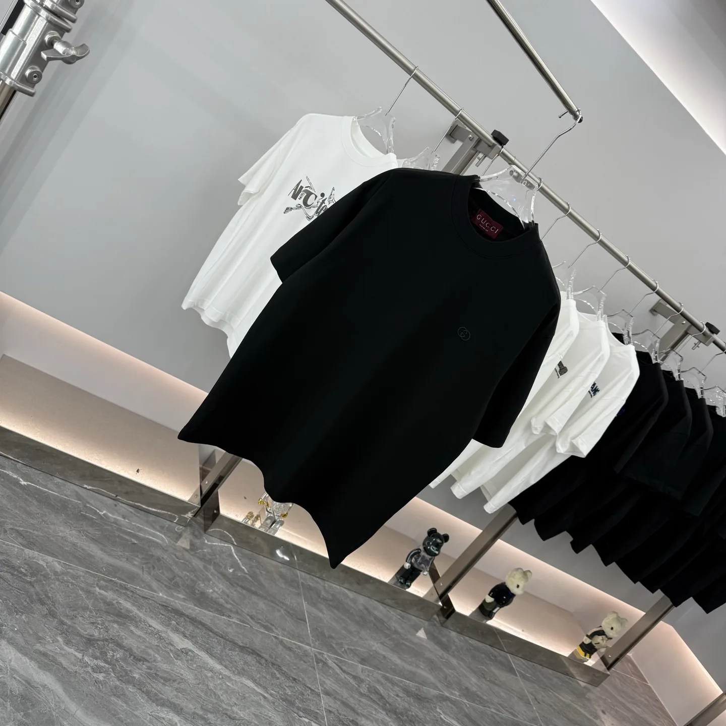 Embroidered Logo Cotton T-Shirt D15014292 — view 2